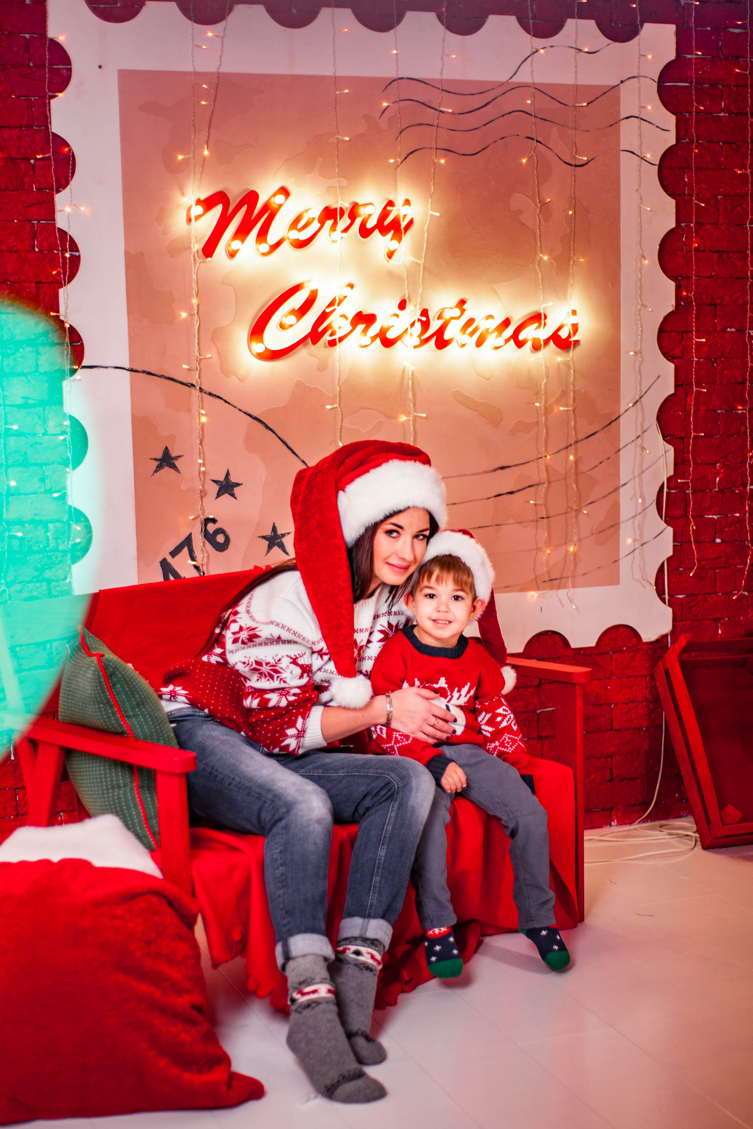 Новогодние студийные сьемки. Свадебный и семейный фотограф в Армавире