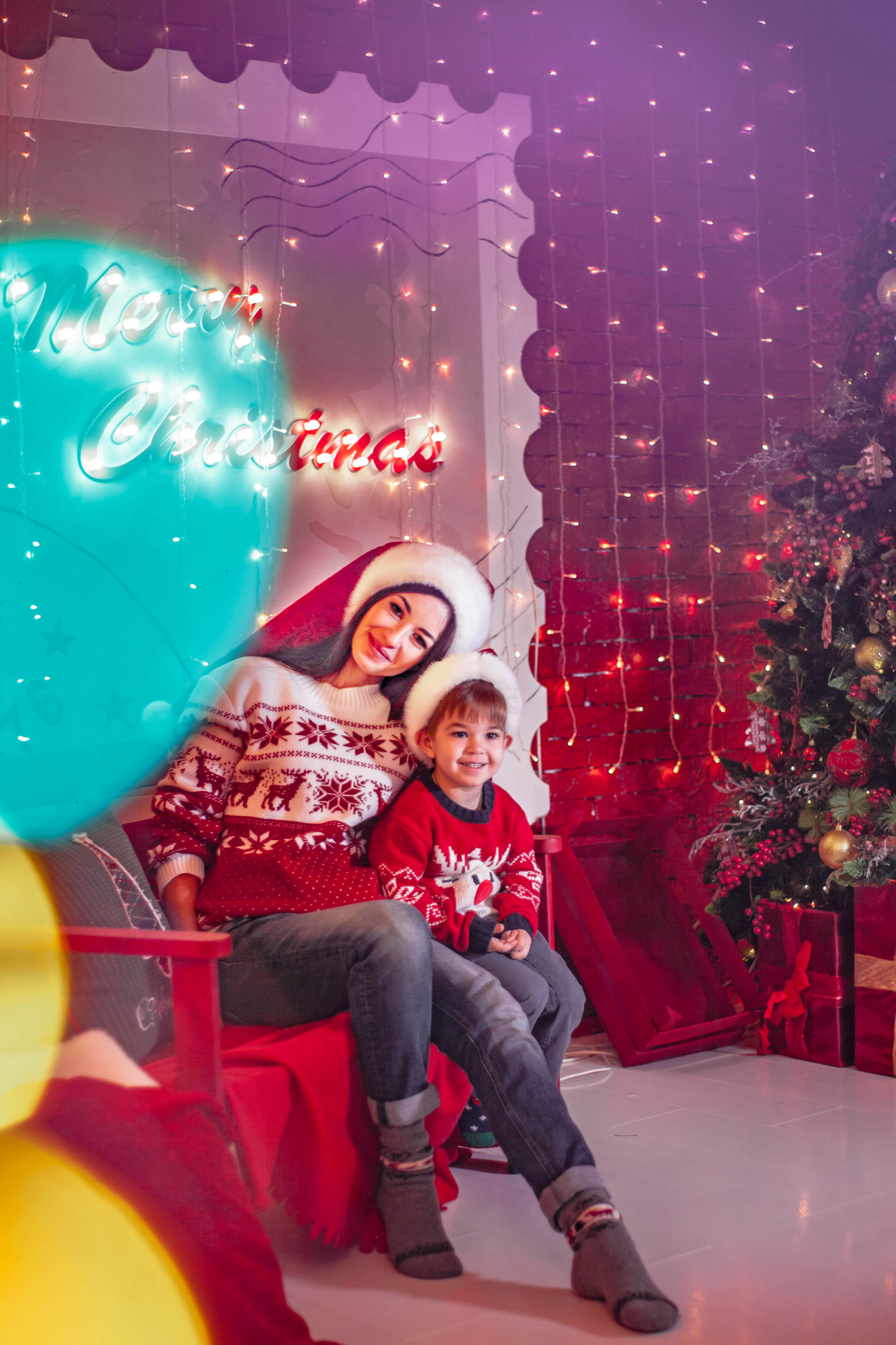 Новогодние студийные сьемки. Свадебный и семейный фотограф в Армавире