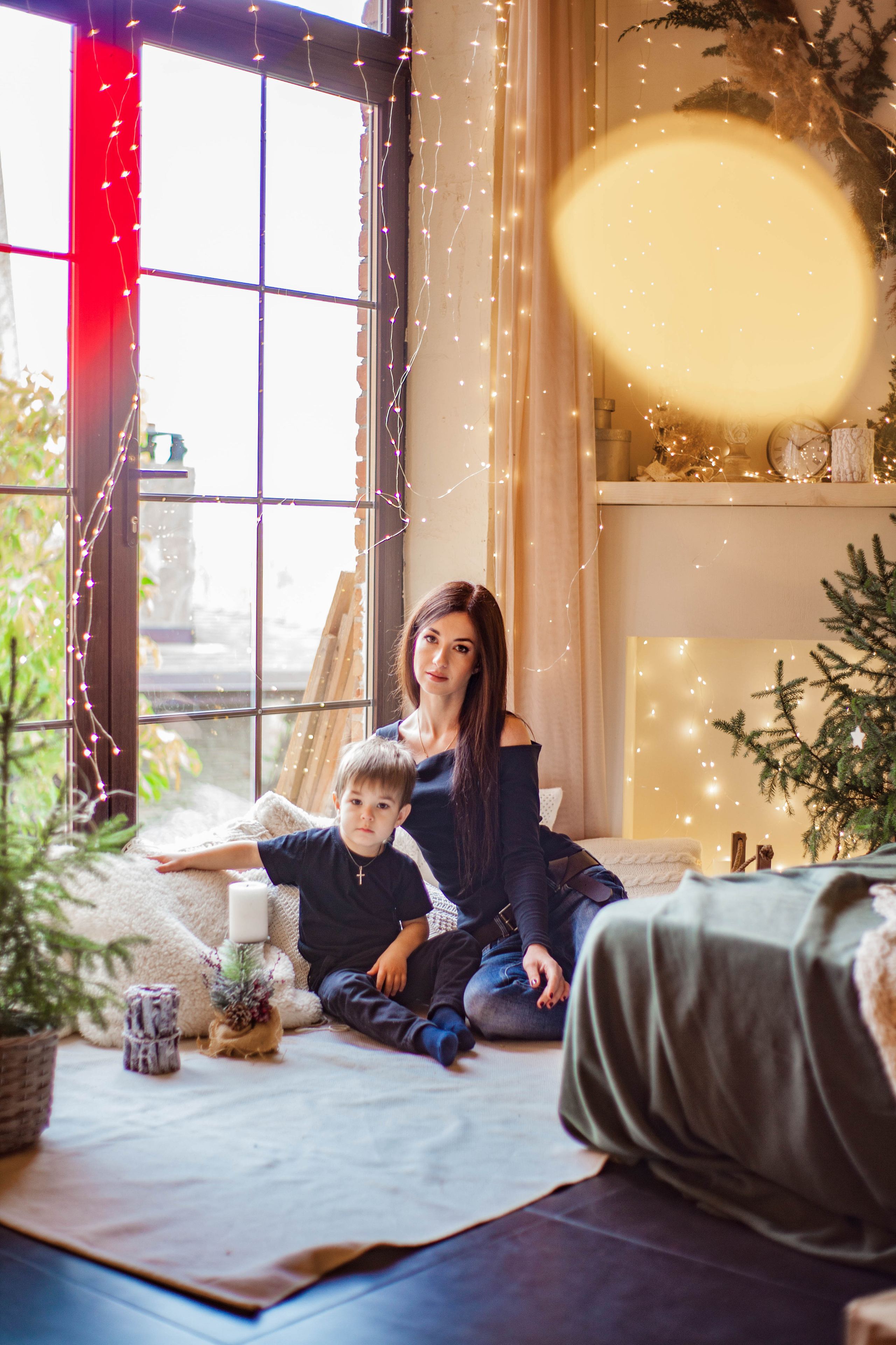 Новогодние студийные сьемки. Свадебный и семейный фотограф в Армавире