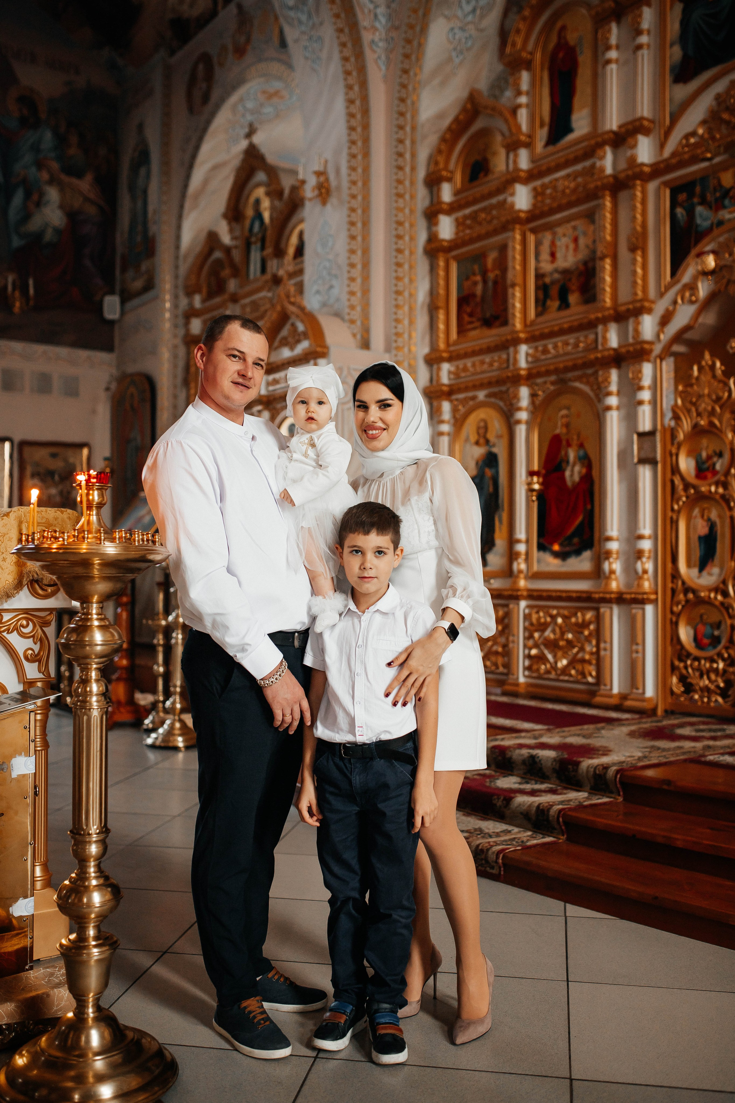 Крещение Каролины. Фотограф Сальск Катерина