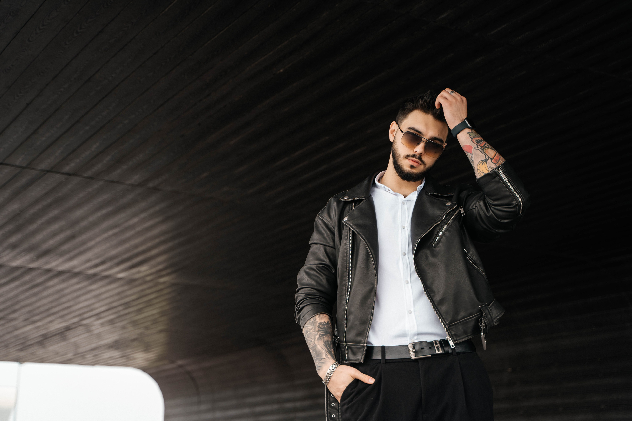 Никита и Лика — дождь, гранж, любовь. Свадебный и семейный фотограф