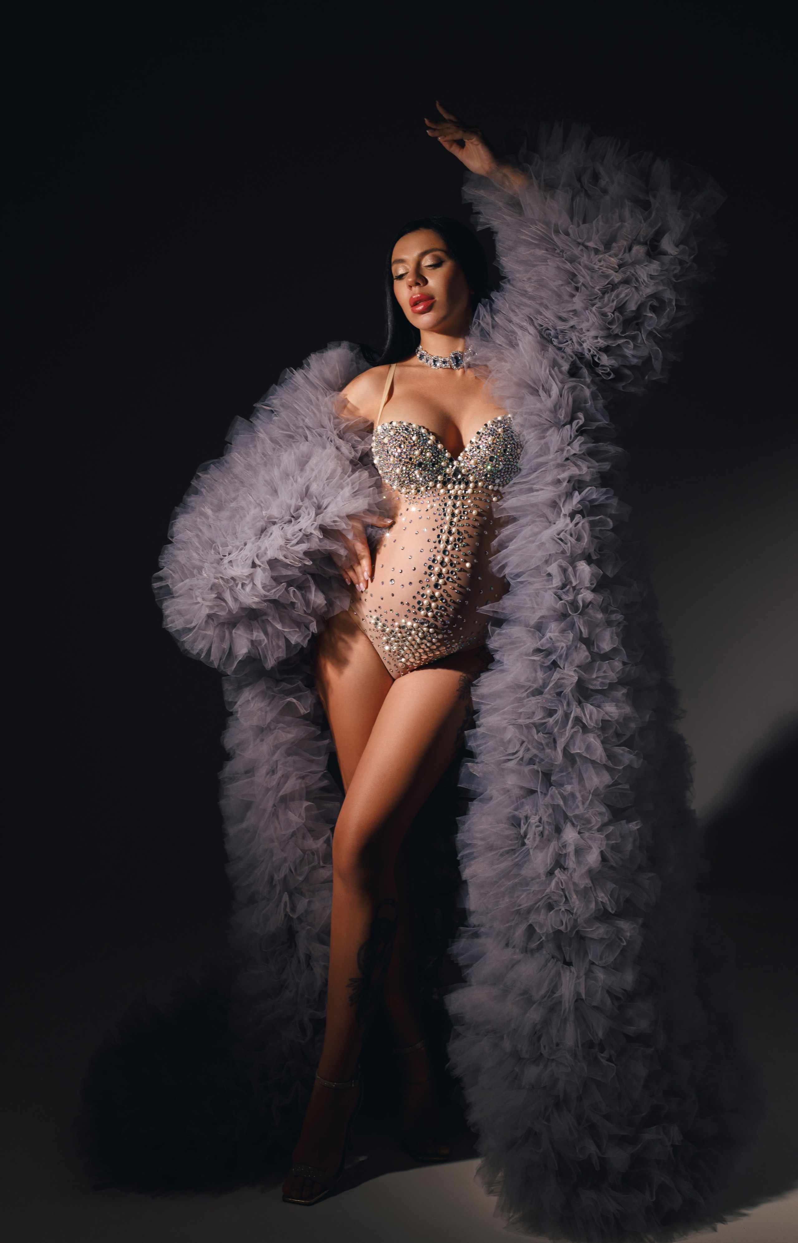 Фотосессия беременности в Москве — съемка беременных в студии