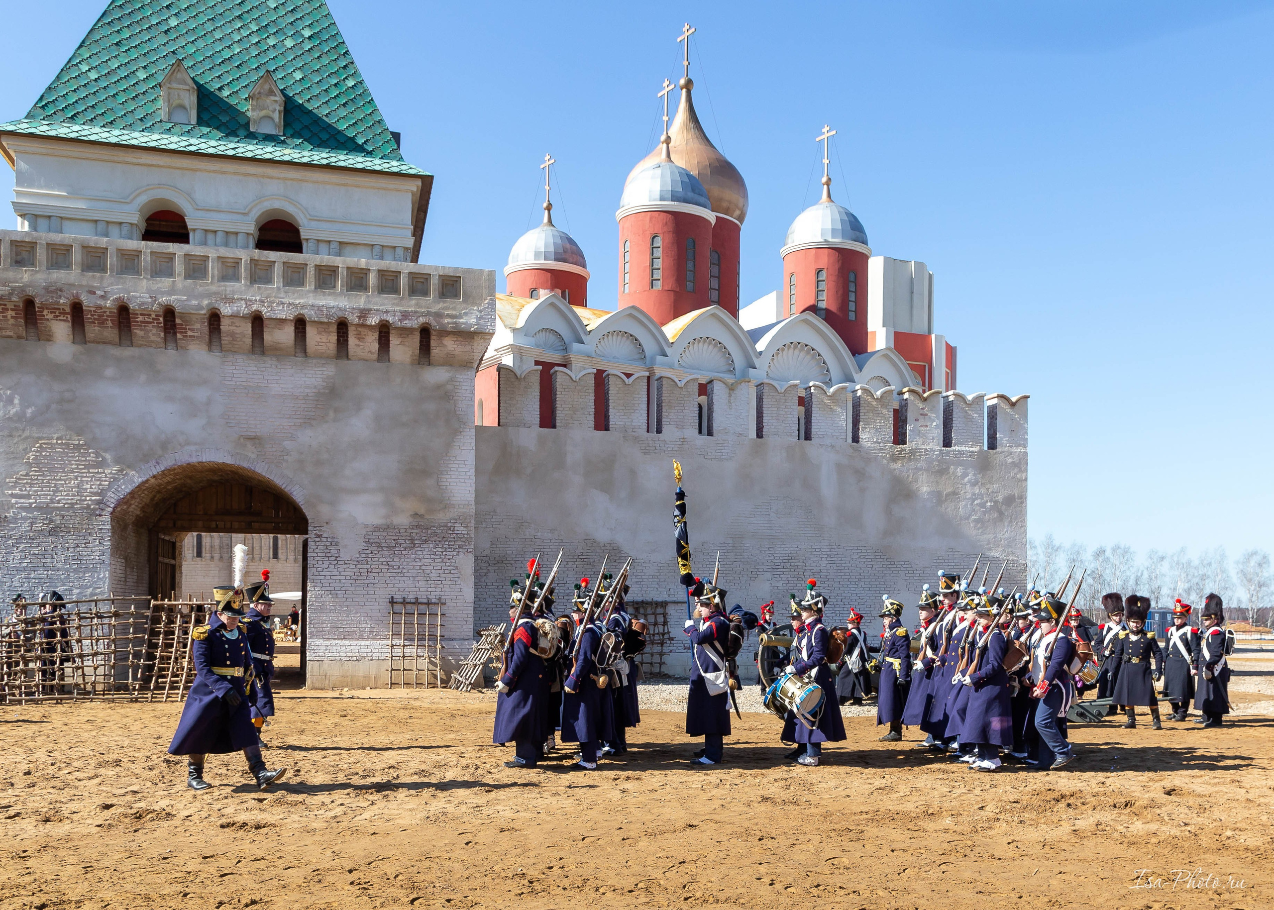 Реконструкция сражения 1812 года. Репортажный фотограф в Москве