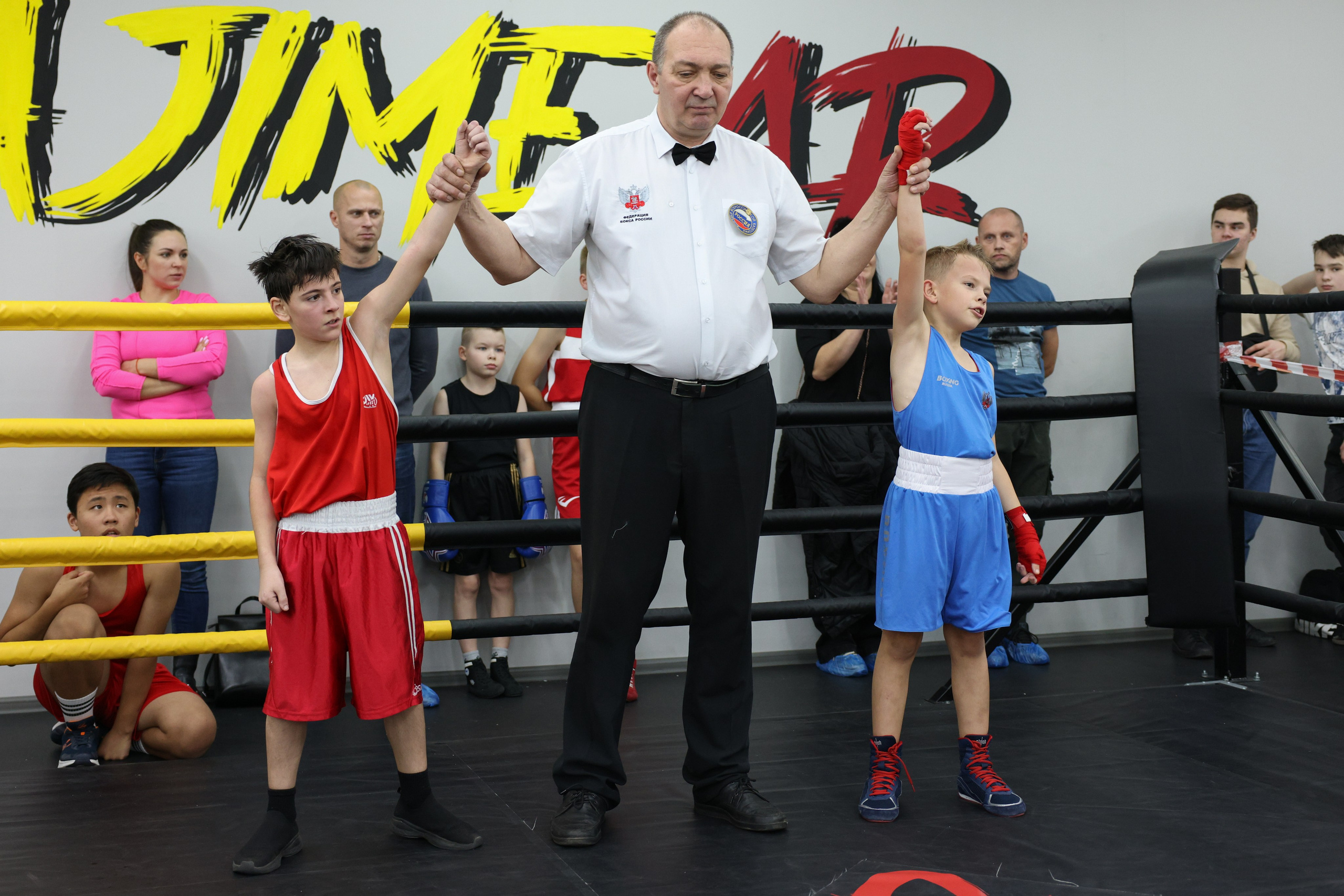 Открытый ринг «кубок ООО «ТЭК НеваСпецТяж». Фотограф Александр Заломаев