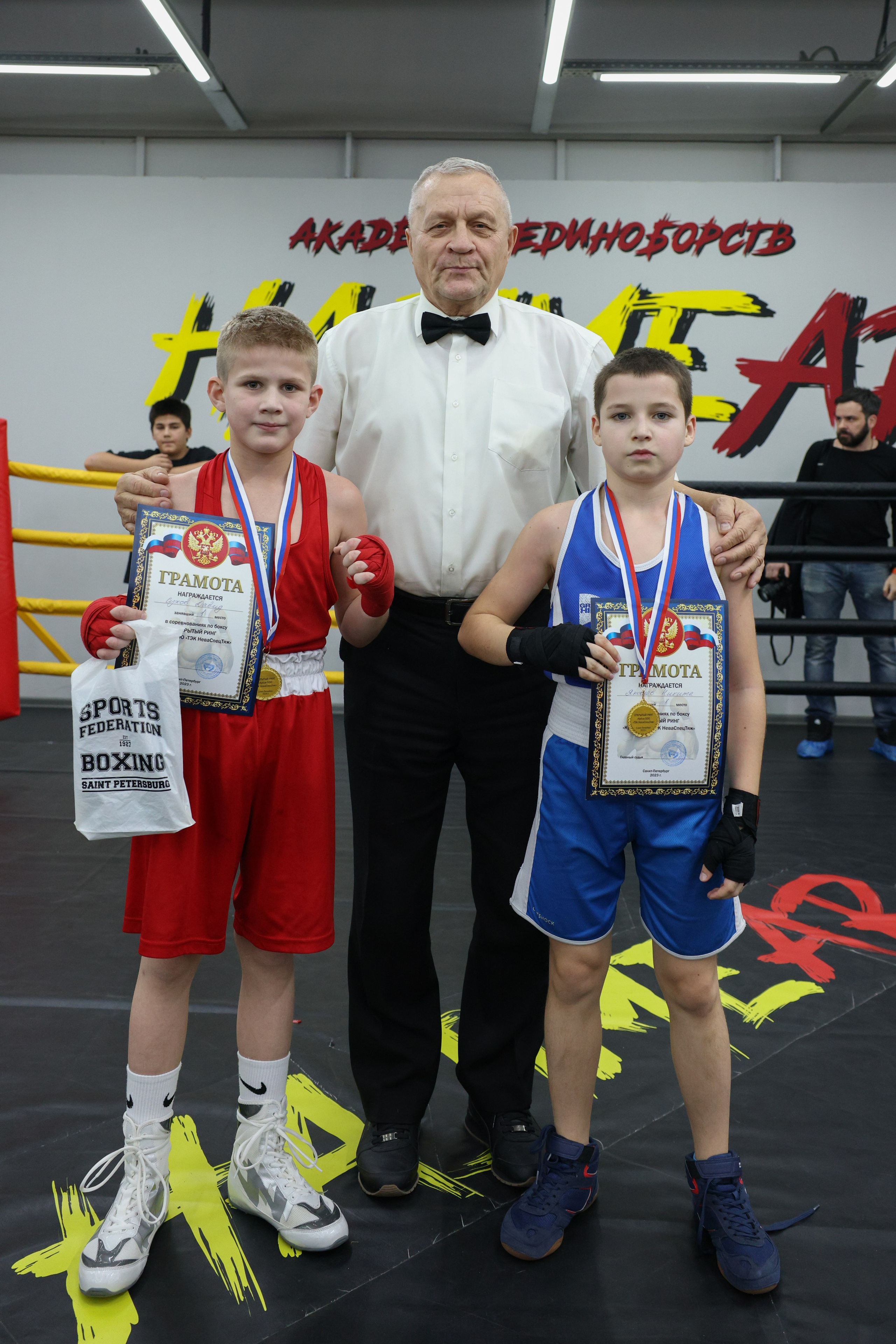 Открытый ринг «кубок ООО «ТЭК НеваСпецТяж». Фотограф Александр Заломаев