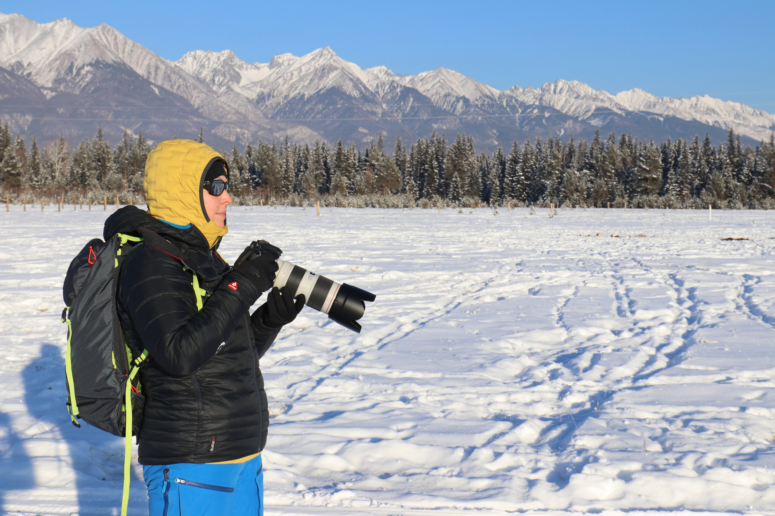 Аршан. Январь 2022. Путешественник-фотограф из Санкт-Петербурга Татьяна Свистулина