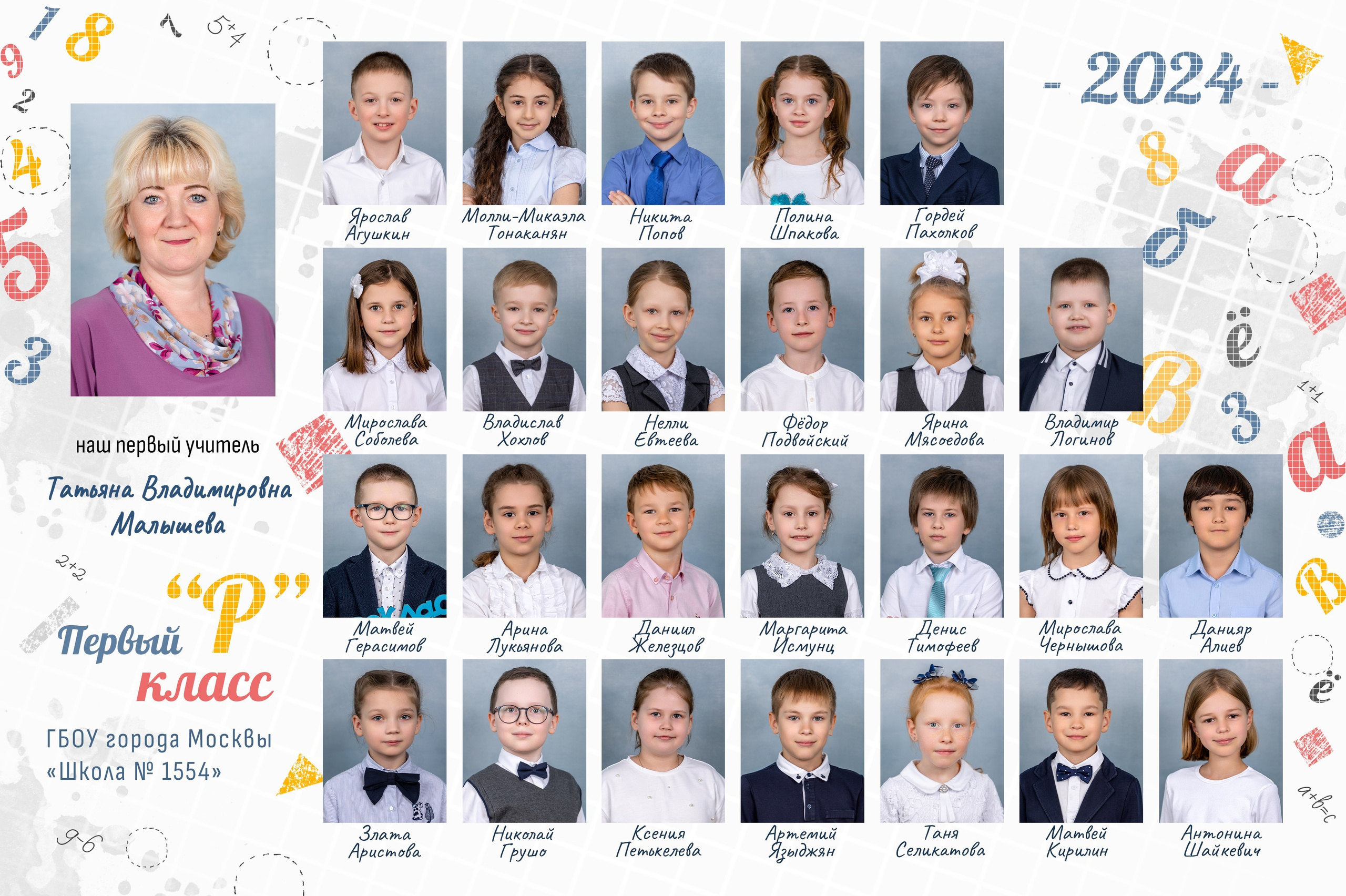 Общее фото, виньетки. Выпускные альбомы Москва Московская область Ирина Чугайнова
