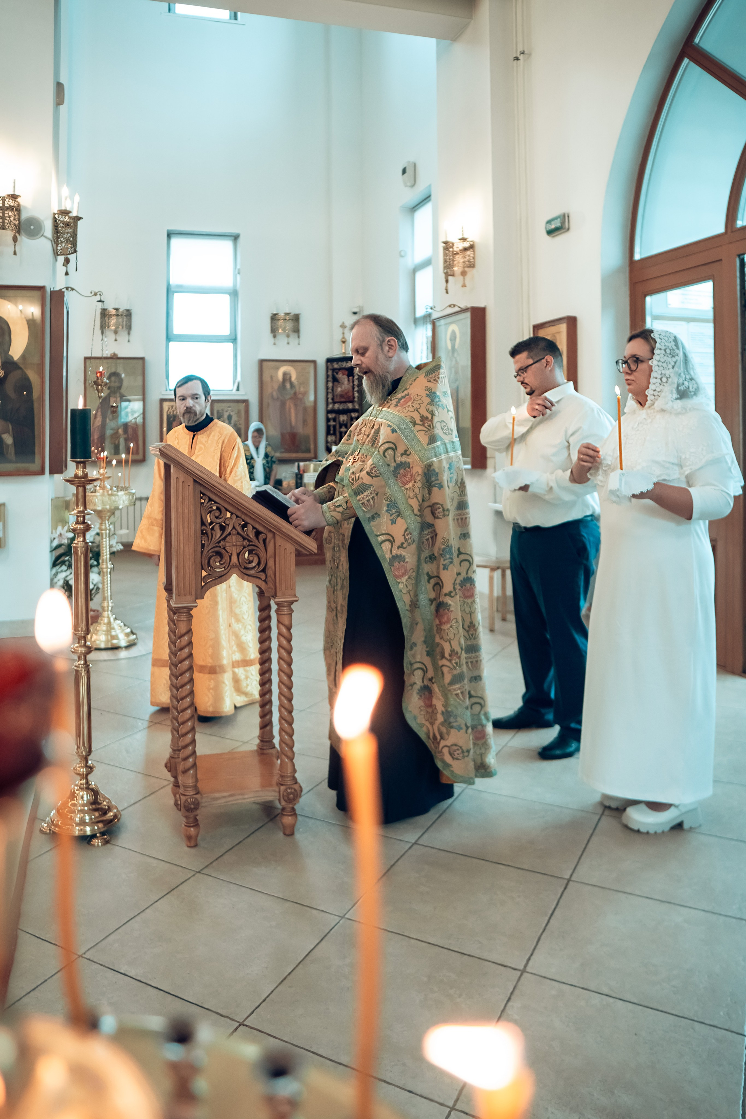 Таинство Венчания Юлии и Артема