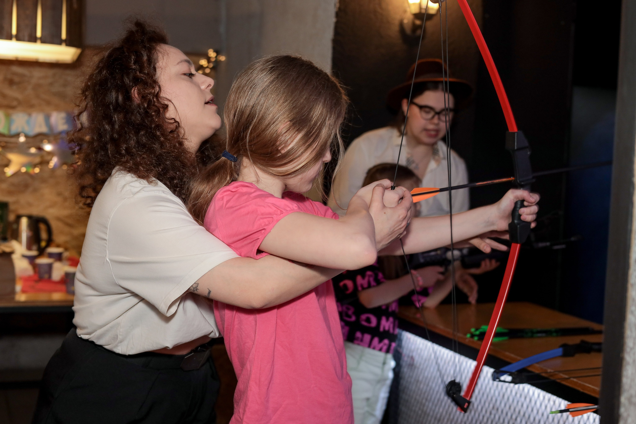 День рождение в стрелковом клубе. Фотограф Надршина Лилия