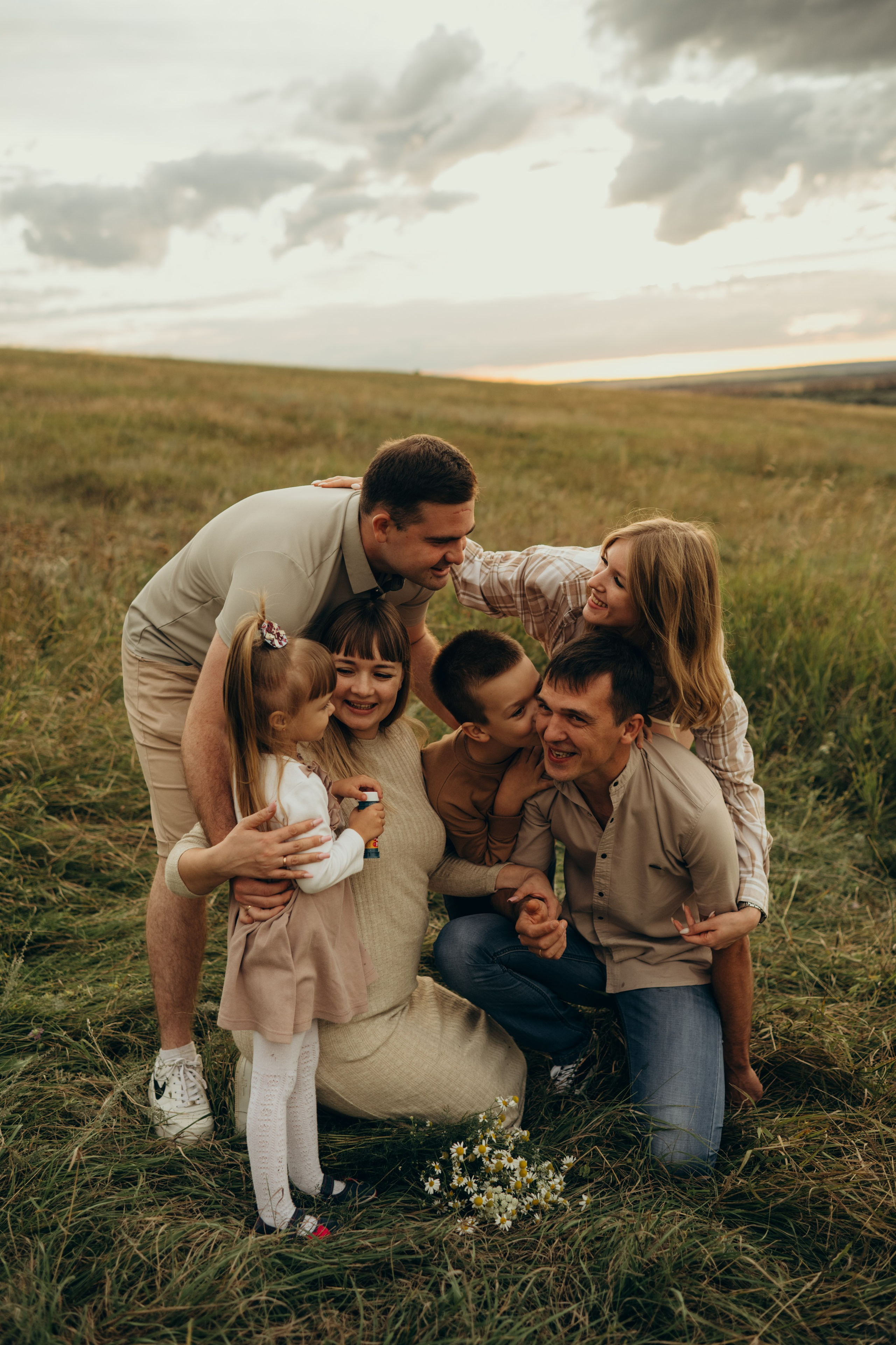 Даша Даня Ксюша Илья Саша и Ева. Свадебный и семейный фотограф в Самаре Головань Наталья