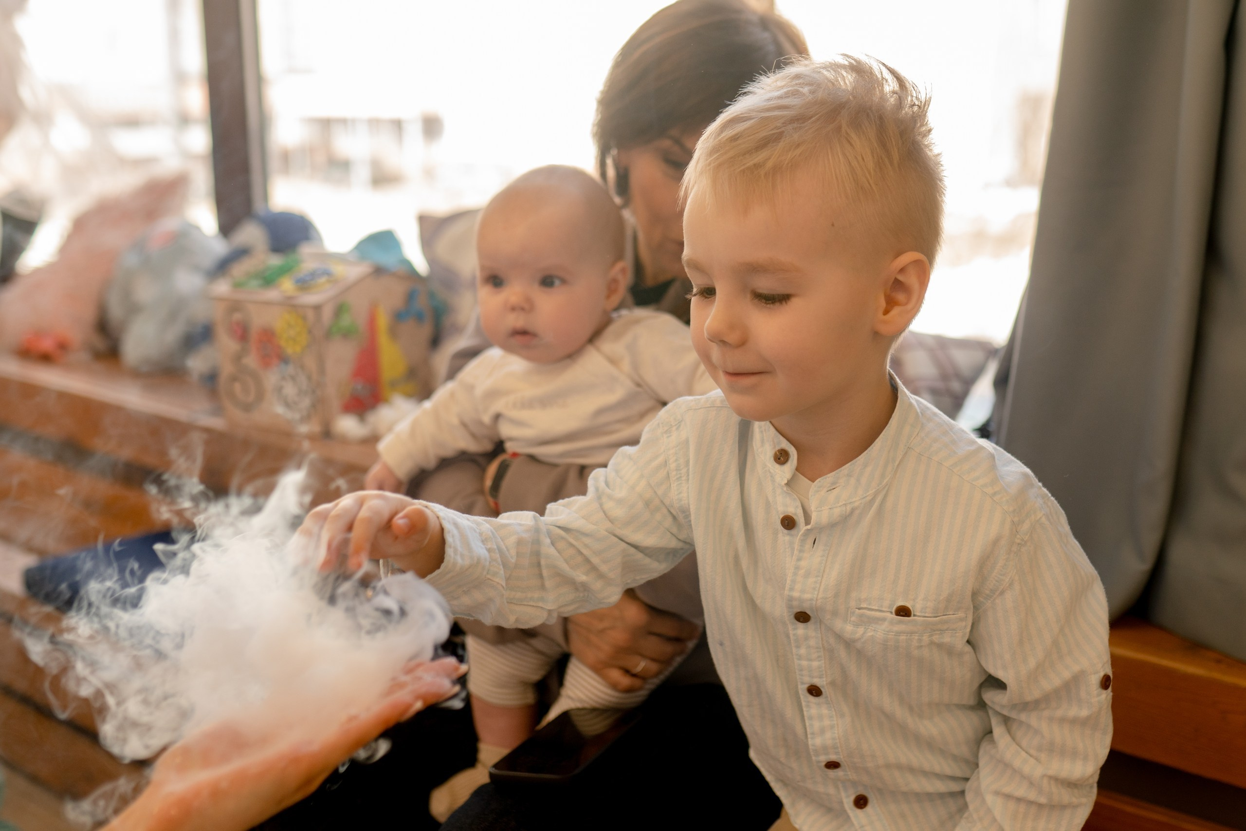 Кире 1 годик. Семейный фотограф в Москве Лилия Лебедева