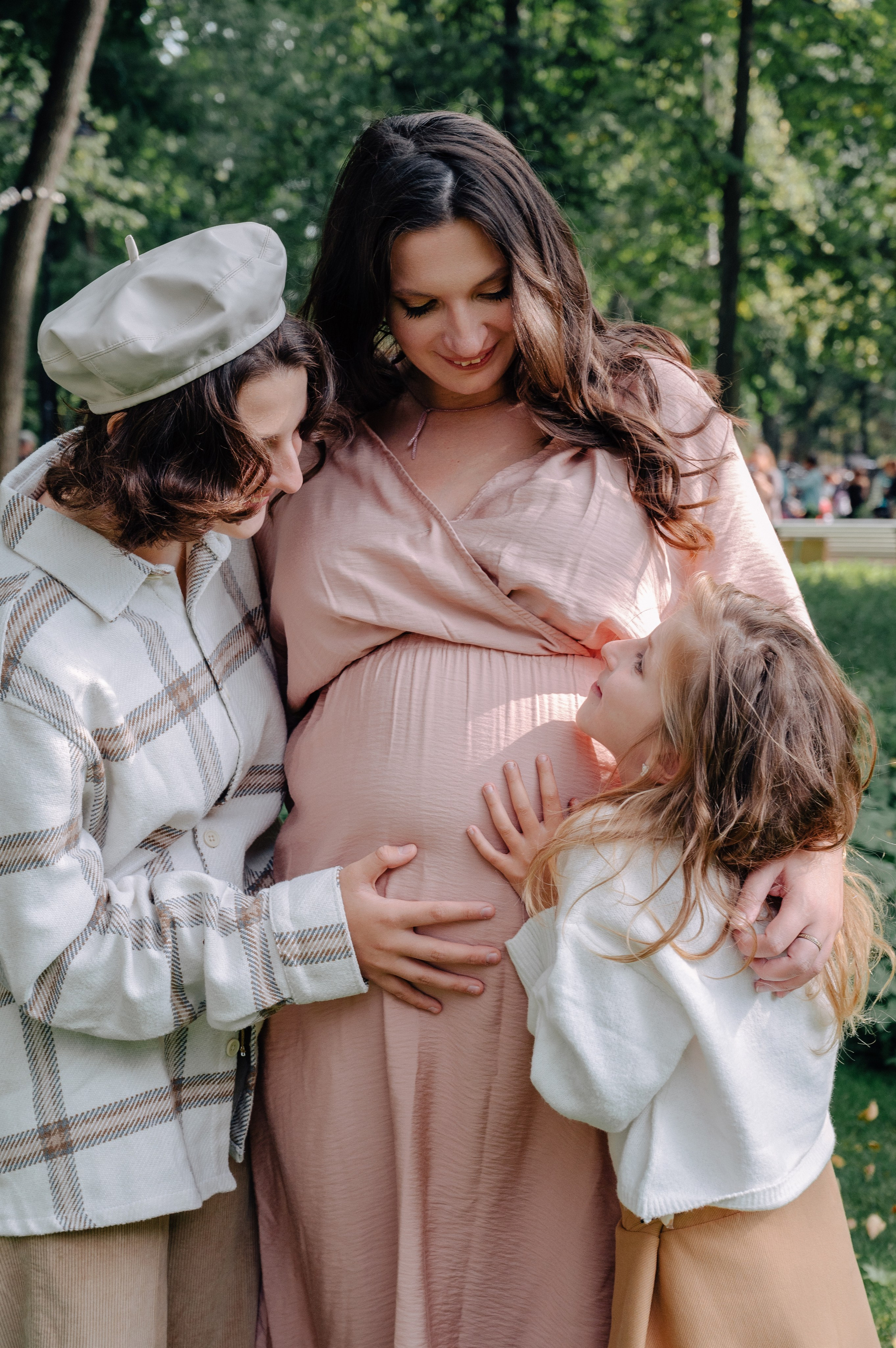 Лида с семьей. Фотограф Мария Строгонова