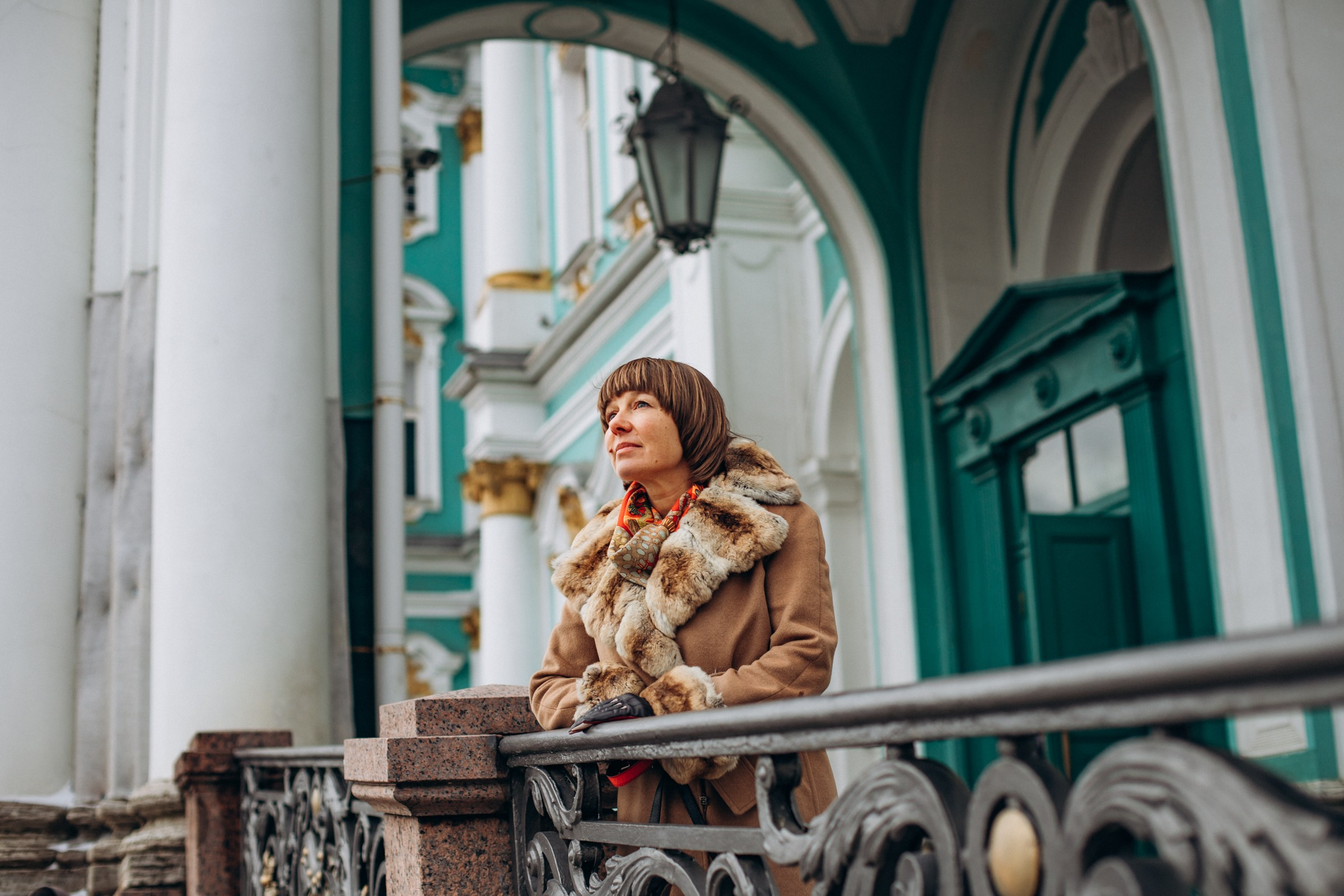 Наталья в феврале. Фотопрогулка в Петербурге. Индивидуальный и семейный фотограф в Санкт-Петербурге