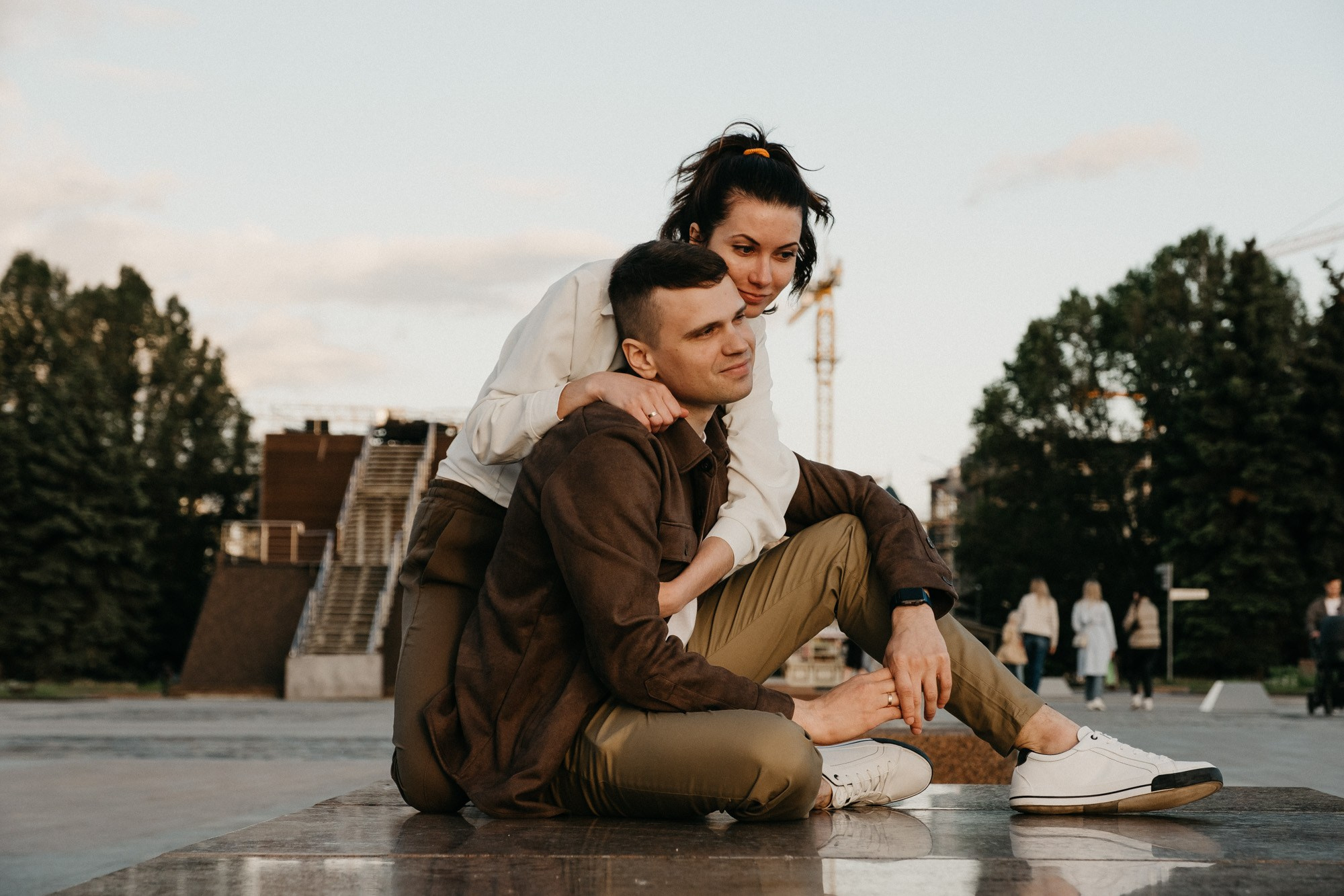 По маршруту первого свидания. Свадебный фотограф Александра Тюлякова