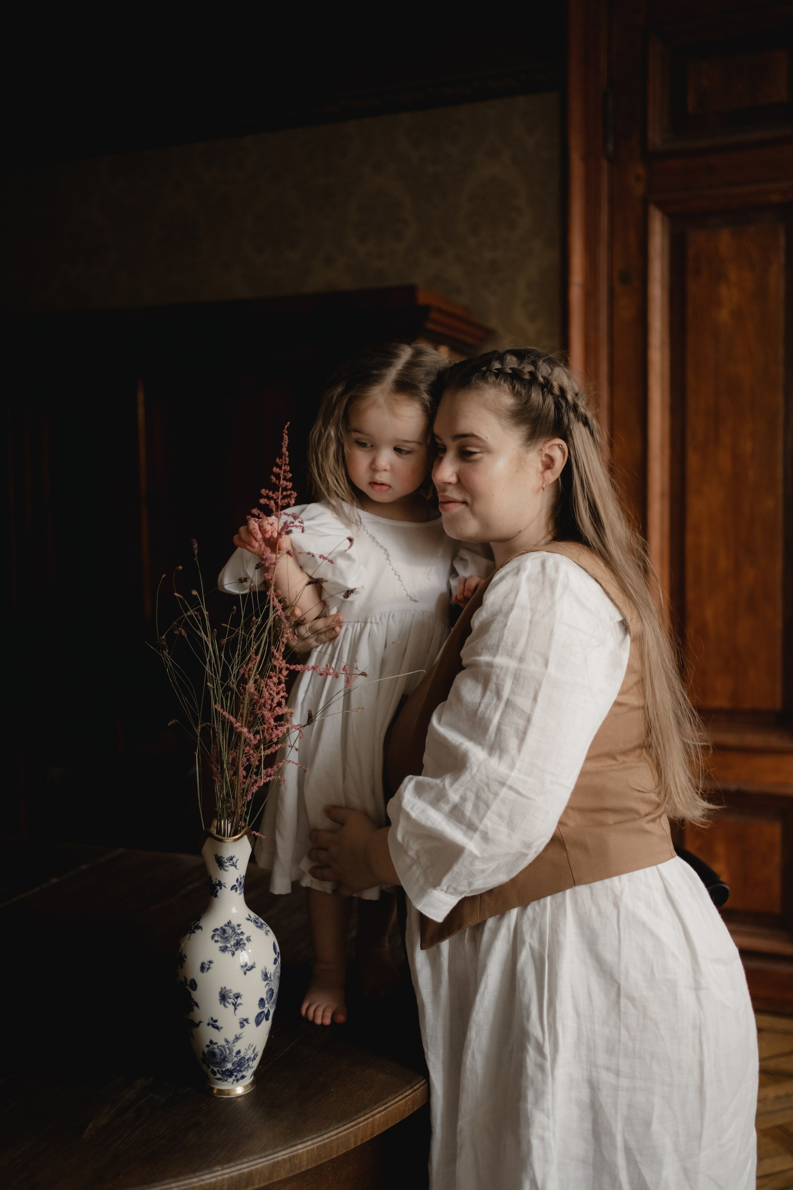 Винтажная фотосессия с дочкой. Семейный фотограф в Москве и в Домодедово Екатерина Патракова