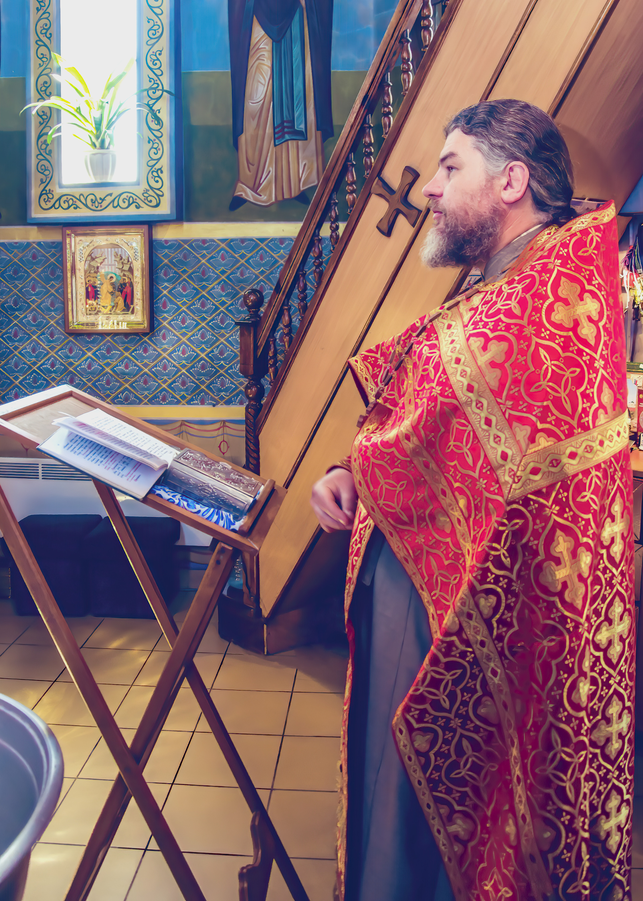 Крестины младенца. Фотограф в РФ и ЛНР Юлия Федосеева