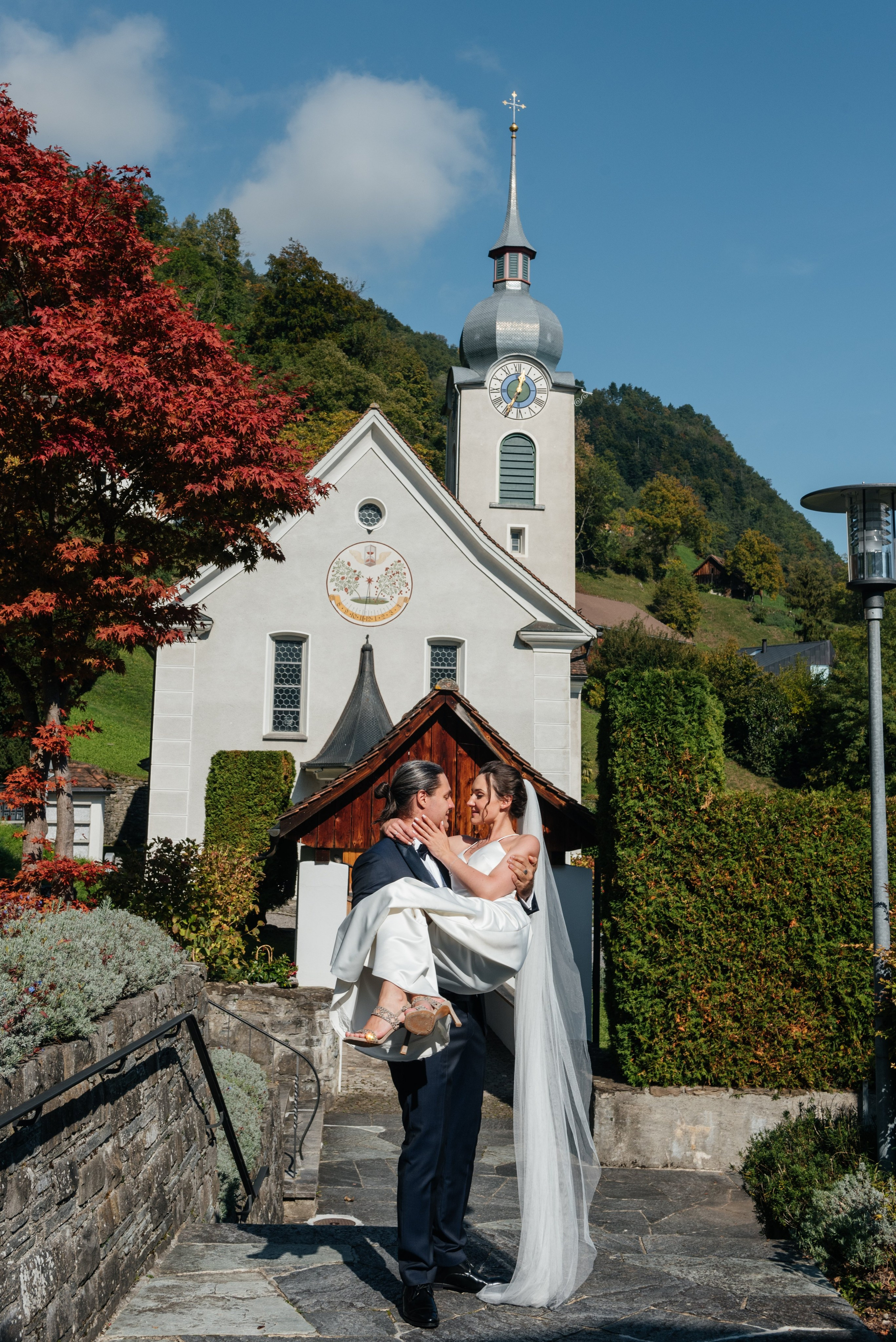 Анна & Сергей (Бауэн, Швейцария). Фотограф в Швейцарии и Европе Анна Алексеенко