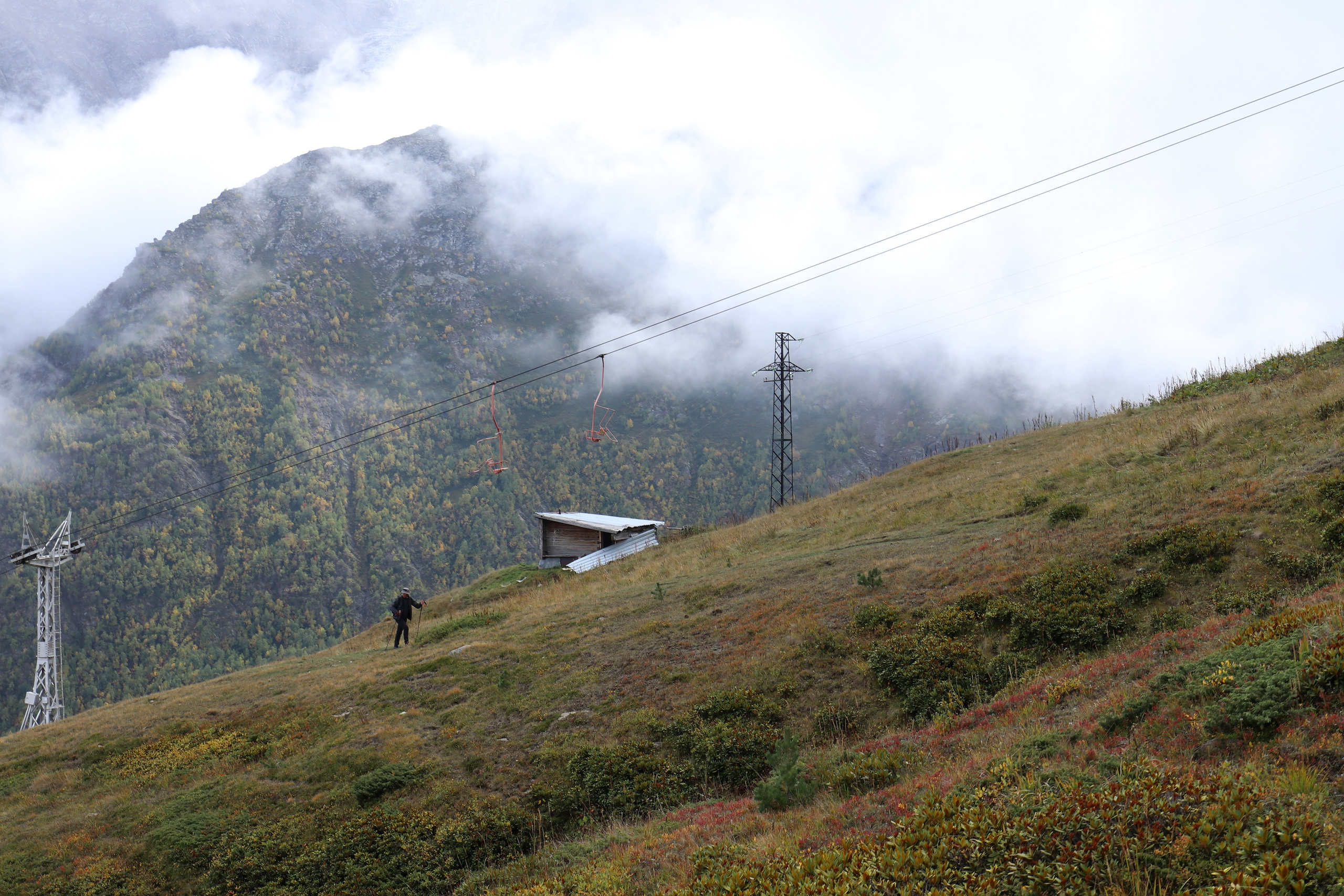 Приэльбрусье. Сентябрь 2024. Путешественник-фотограф из Санкт-Петербурга Татьяна Свистулина