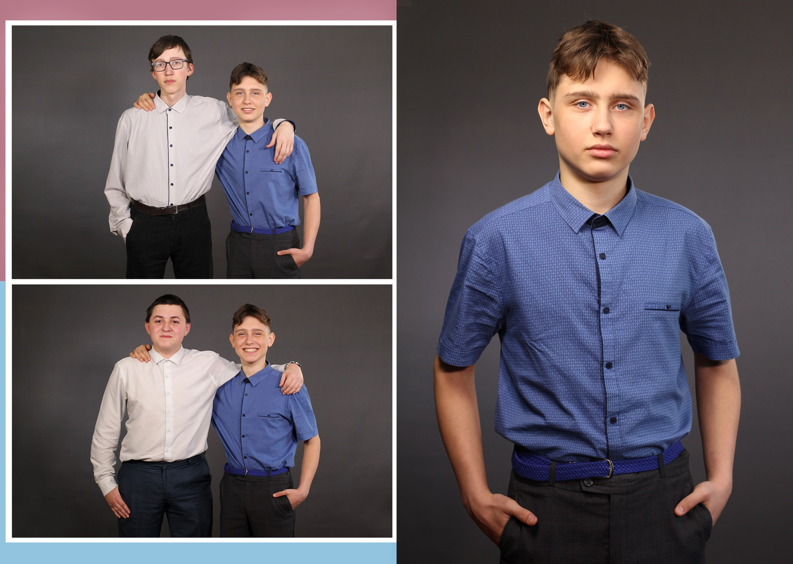 Фотокнига выпускной 9 класс. Твердая фотообложка. Страницы из плотной бумаги с глянцевой ламинацией. От 10 разворотов. Фотограф в Москве Юлия Карпова