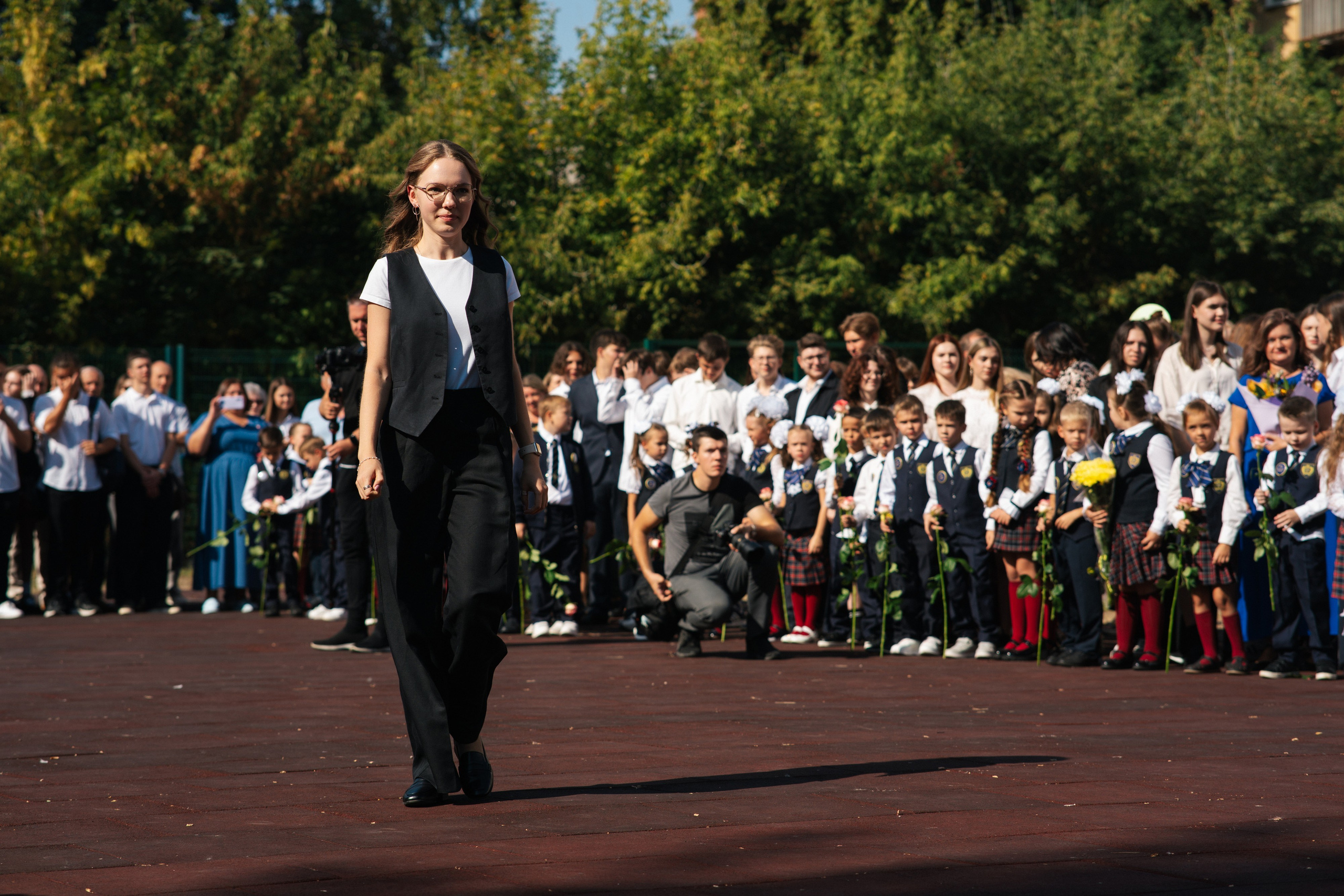 1 сентября | Школа им. Басова. Фотограф в Воронеже Ольга Космодемьянская