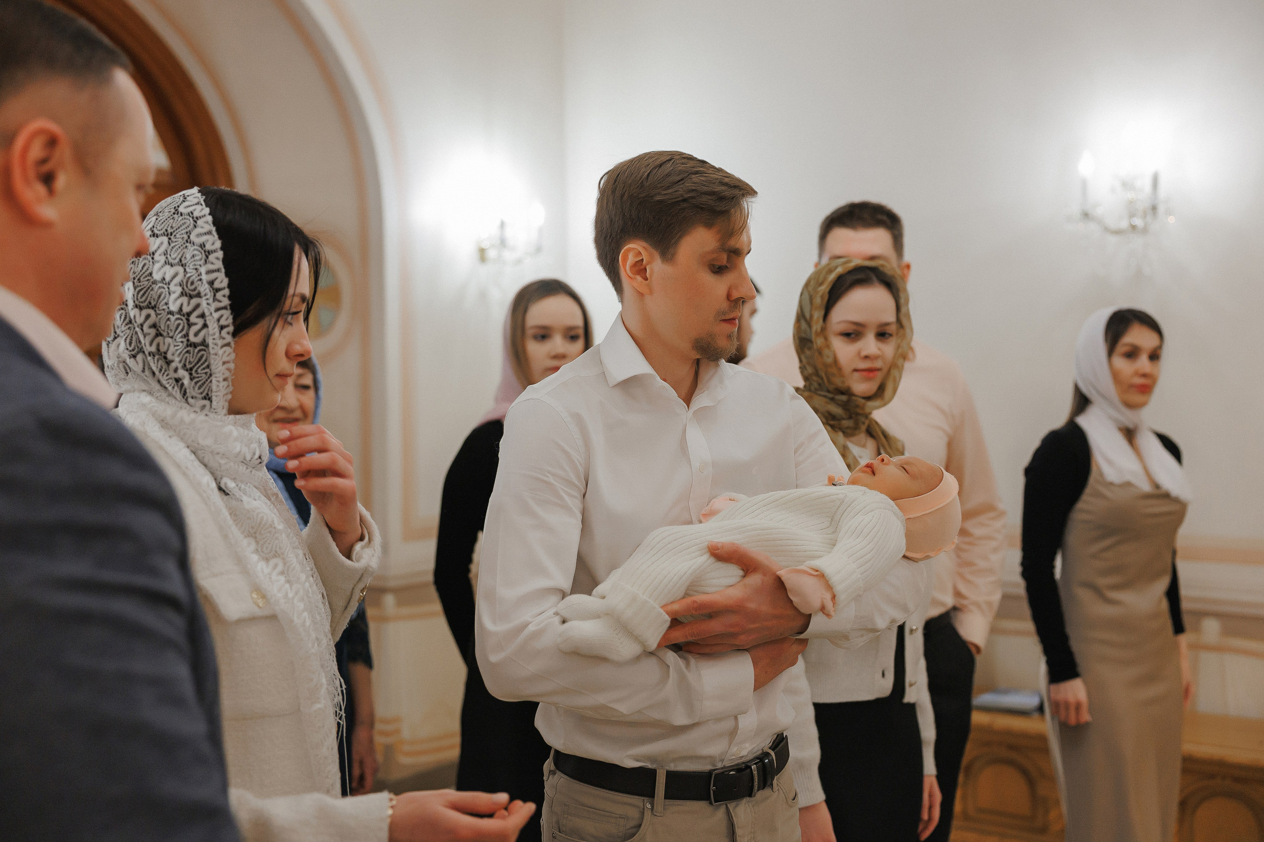 Крестины Анны. Фотограф Олеся Жомер