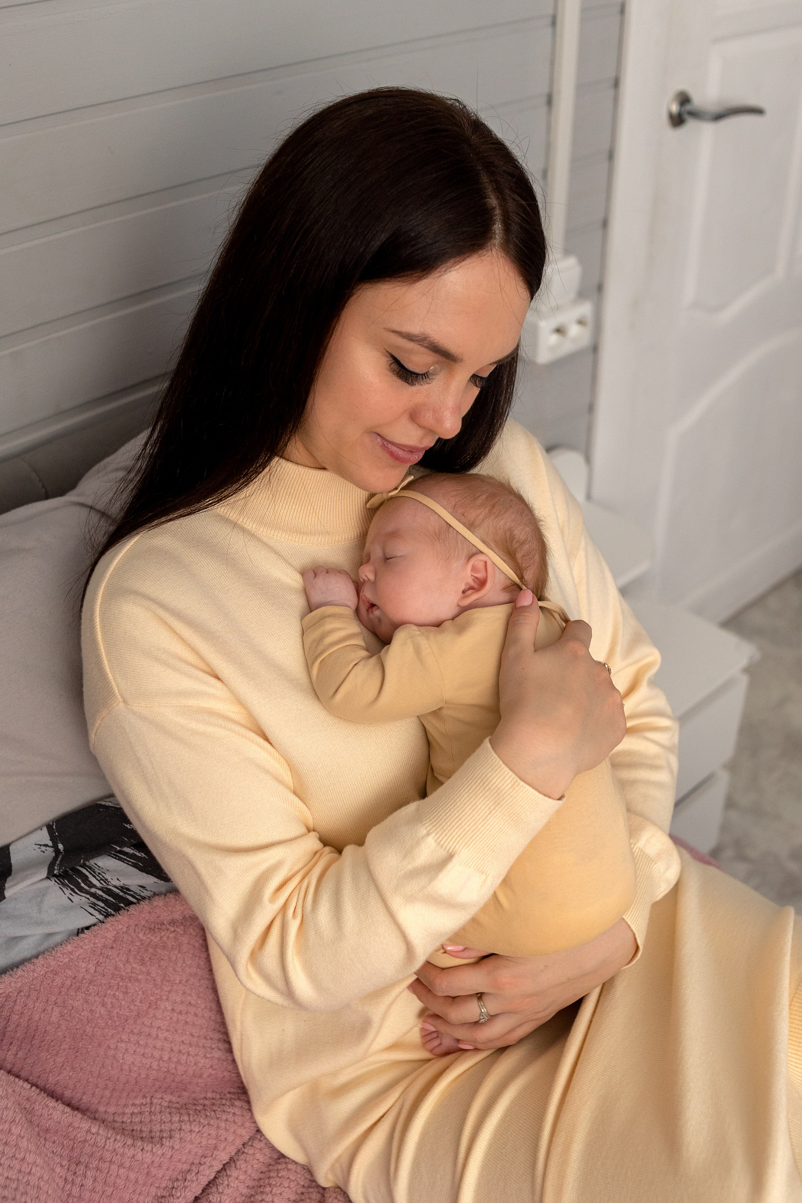 Фотосессия новорожденного в стиле LifeStyle в Санкт-Петербурге