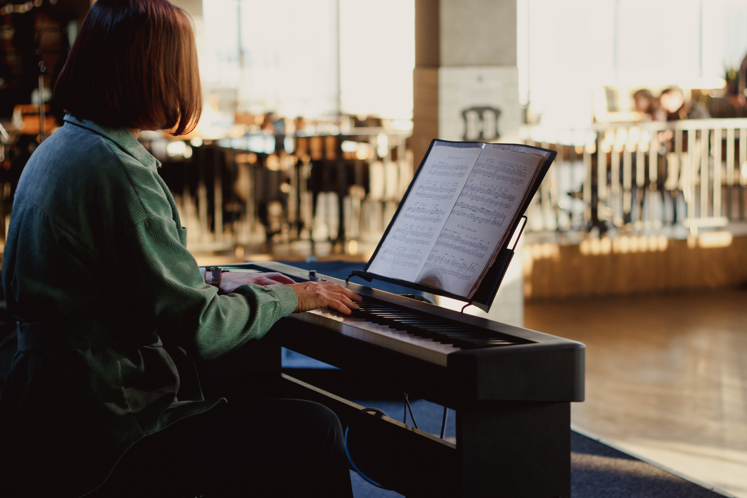 Отчетный концерт музыкальной школы. Фотограф Надршина Лилия