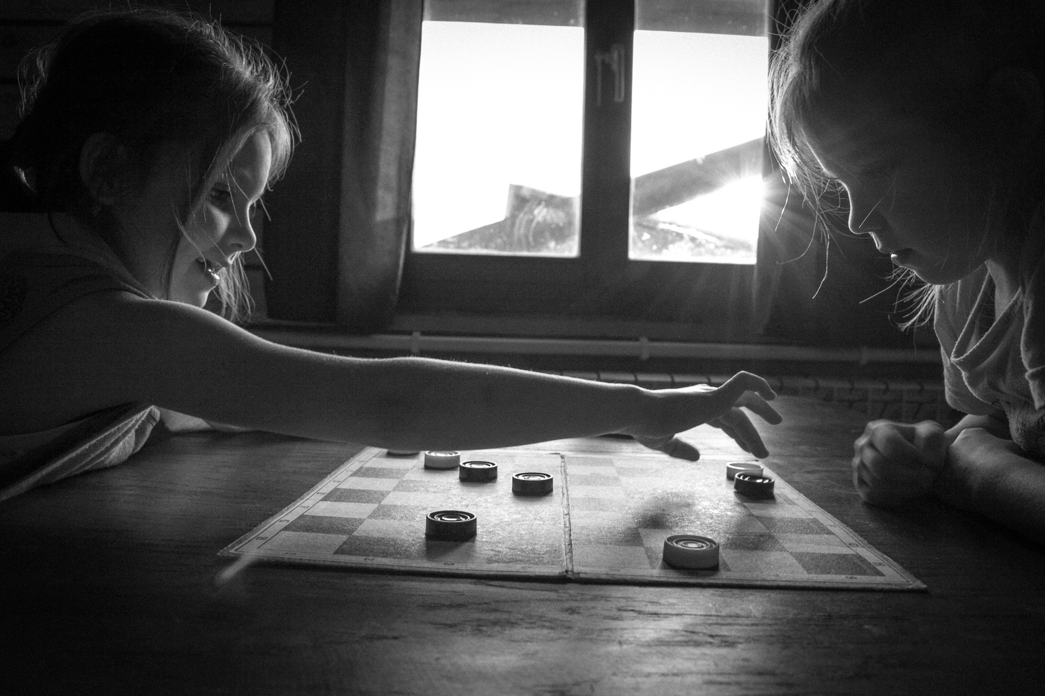 Шашки. Портретный фотограф в Бологое Михаил Кудрявцев