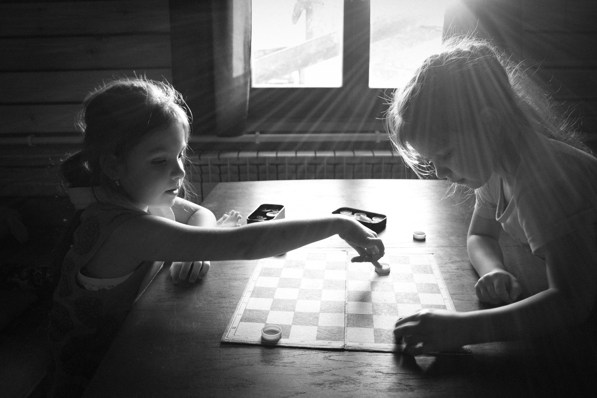 Шашки. Портретный фотограф в Бологое Михаил Кудрявцев