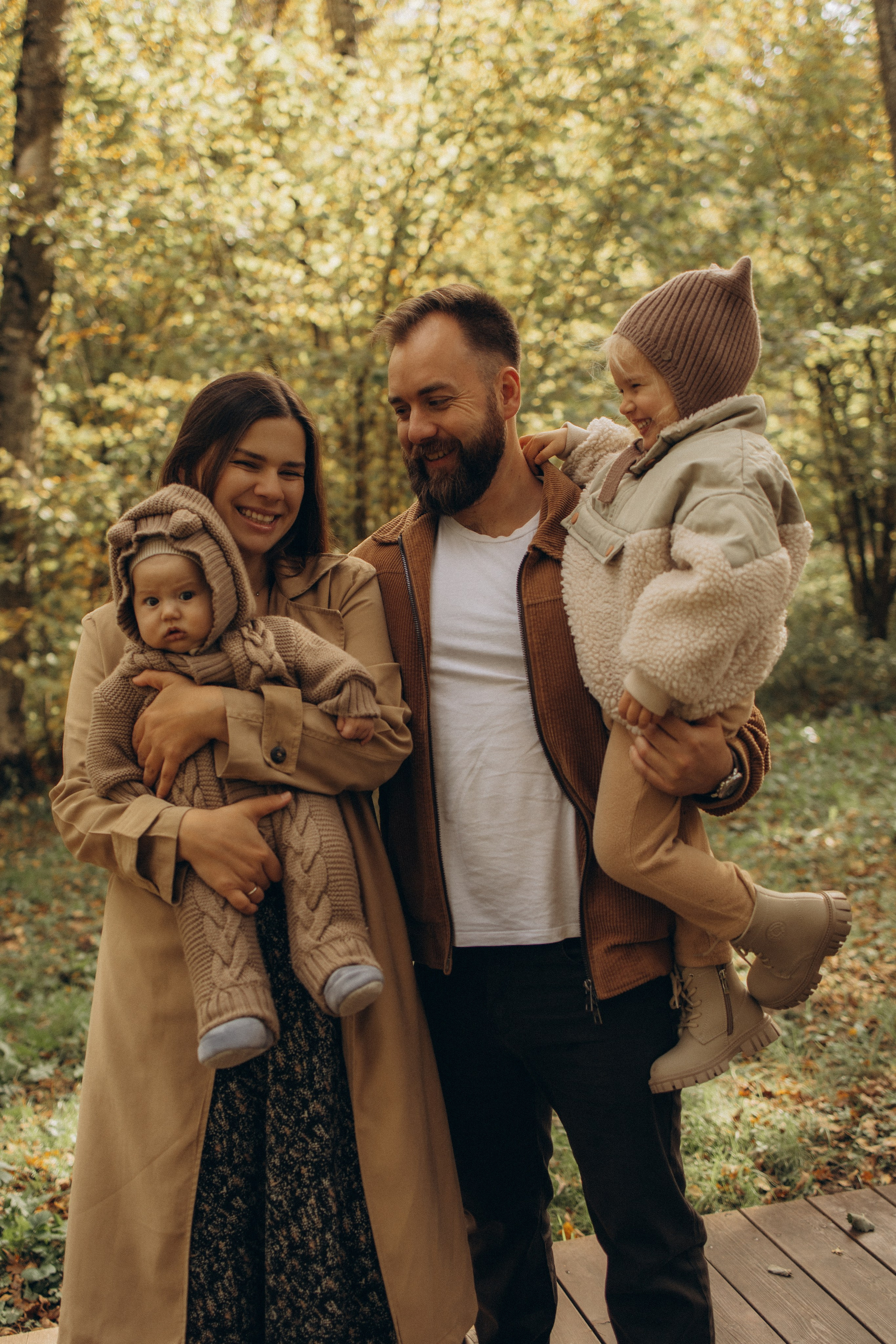 Одним осенним днем. Семейный фотограф в Москве Анастасия Шалда