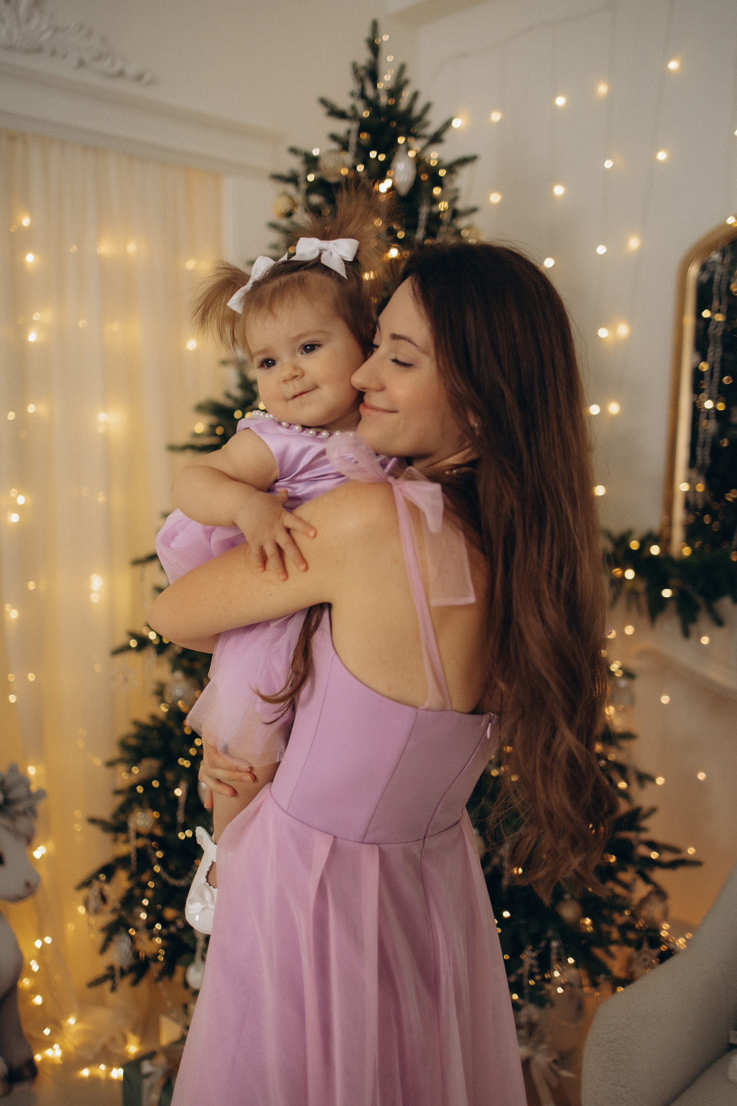 Новый год маленькой Анечки. Семейный фотограф в Москве Анастасия Шалда