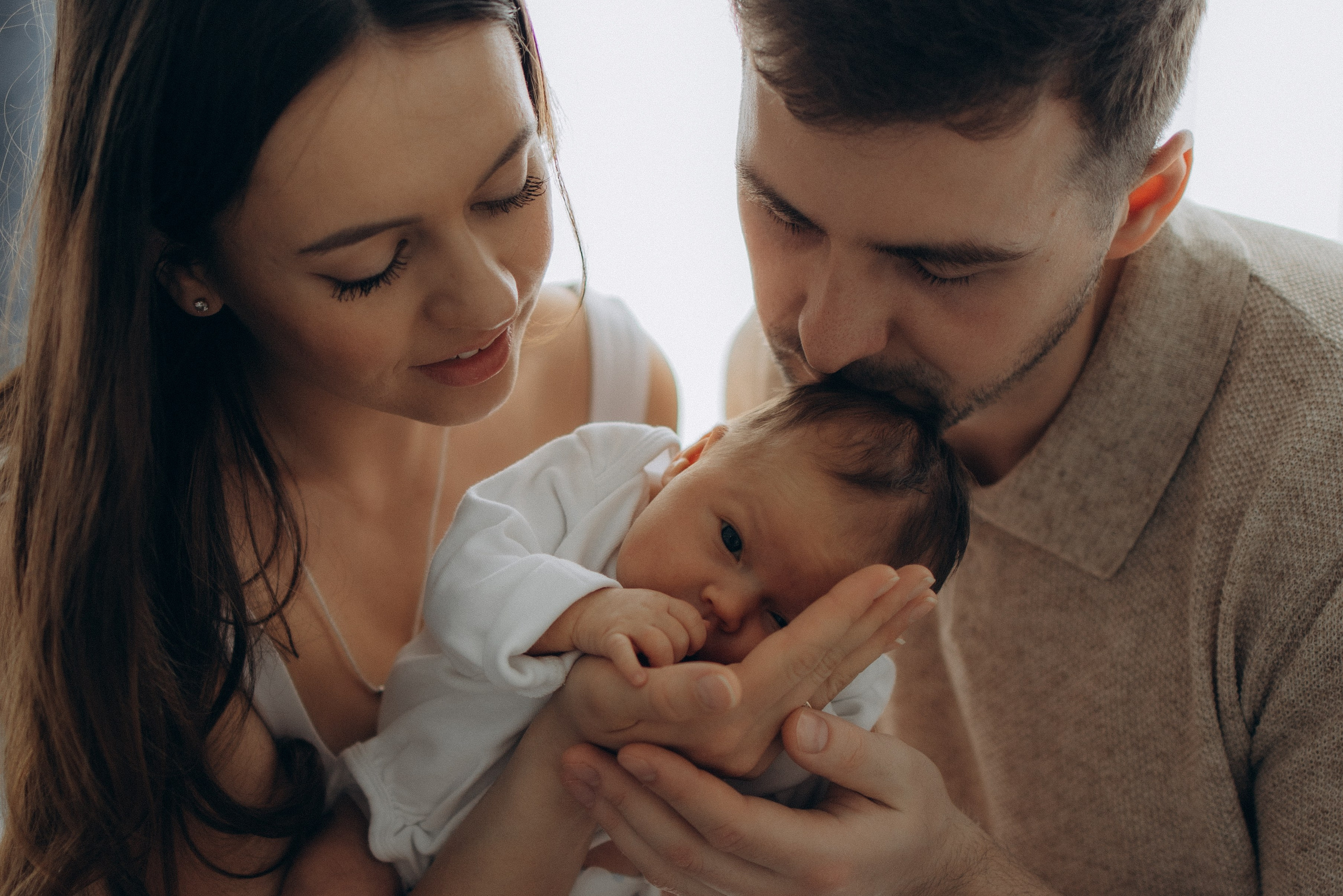 Маленькая кроха Есения. Семейный фотограф в Москве Анастасия Шалда