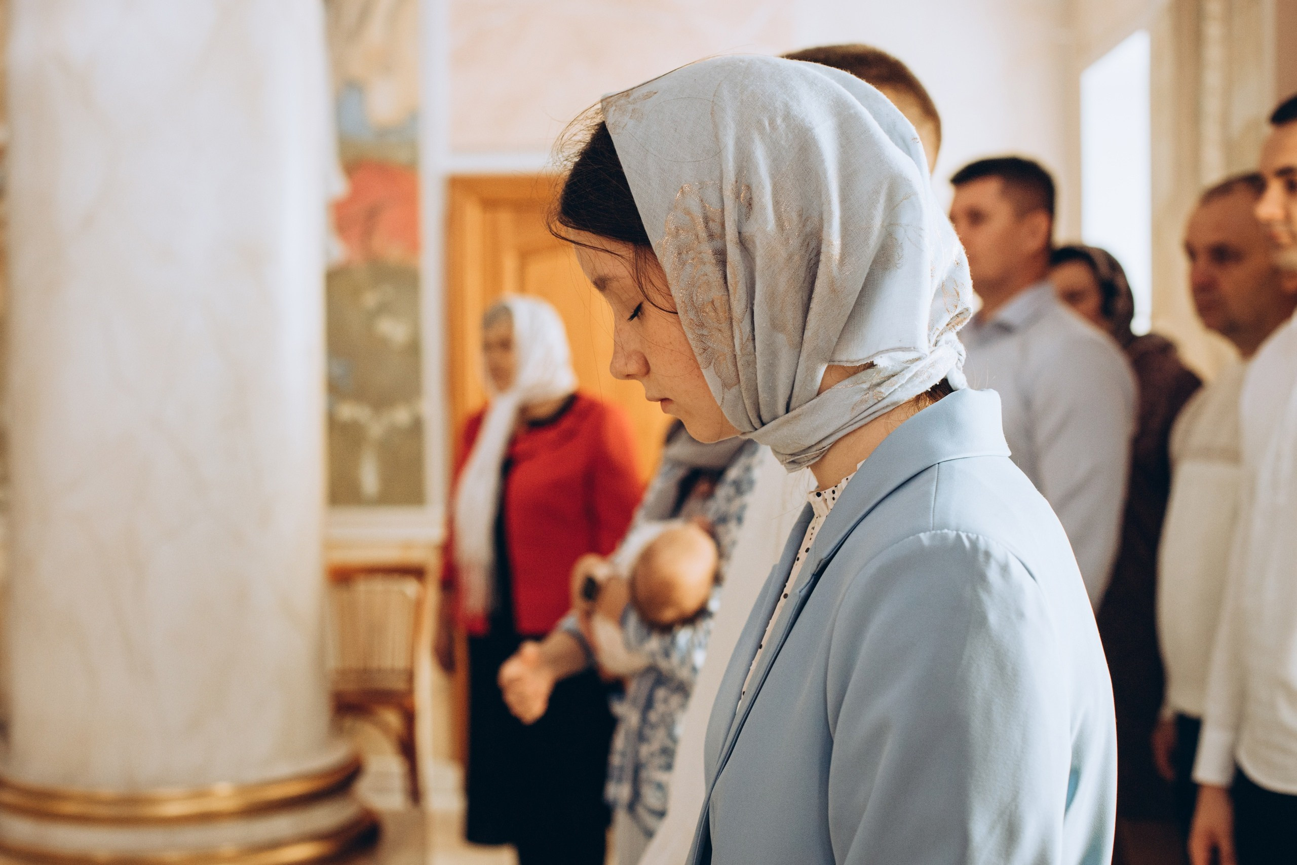 Крещение в Спасском Староярмарочном соборе. Свадебный и семейный фотограф в Нижнем Новгороде Екатерина Наймарк