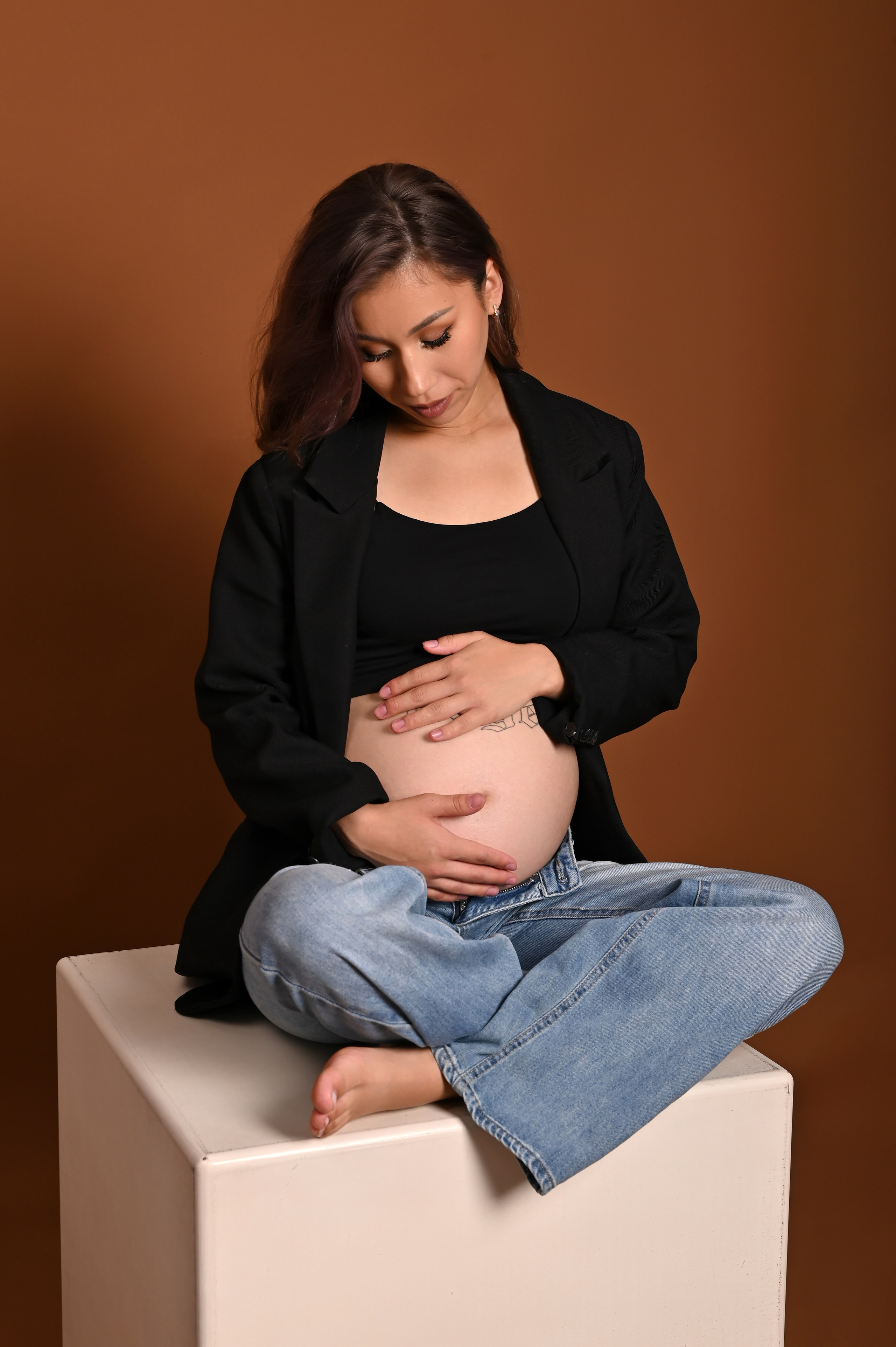 Беременность Аяжан. Фотограф Новорожденных и семейный Элла Огай г. Сатпаев