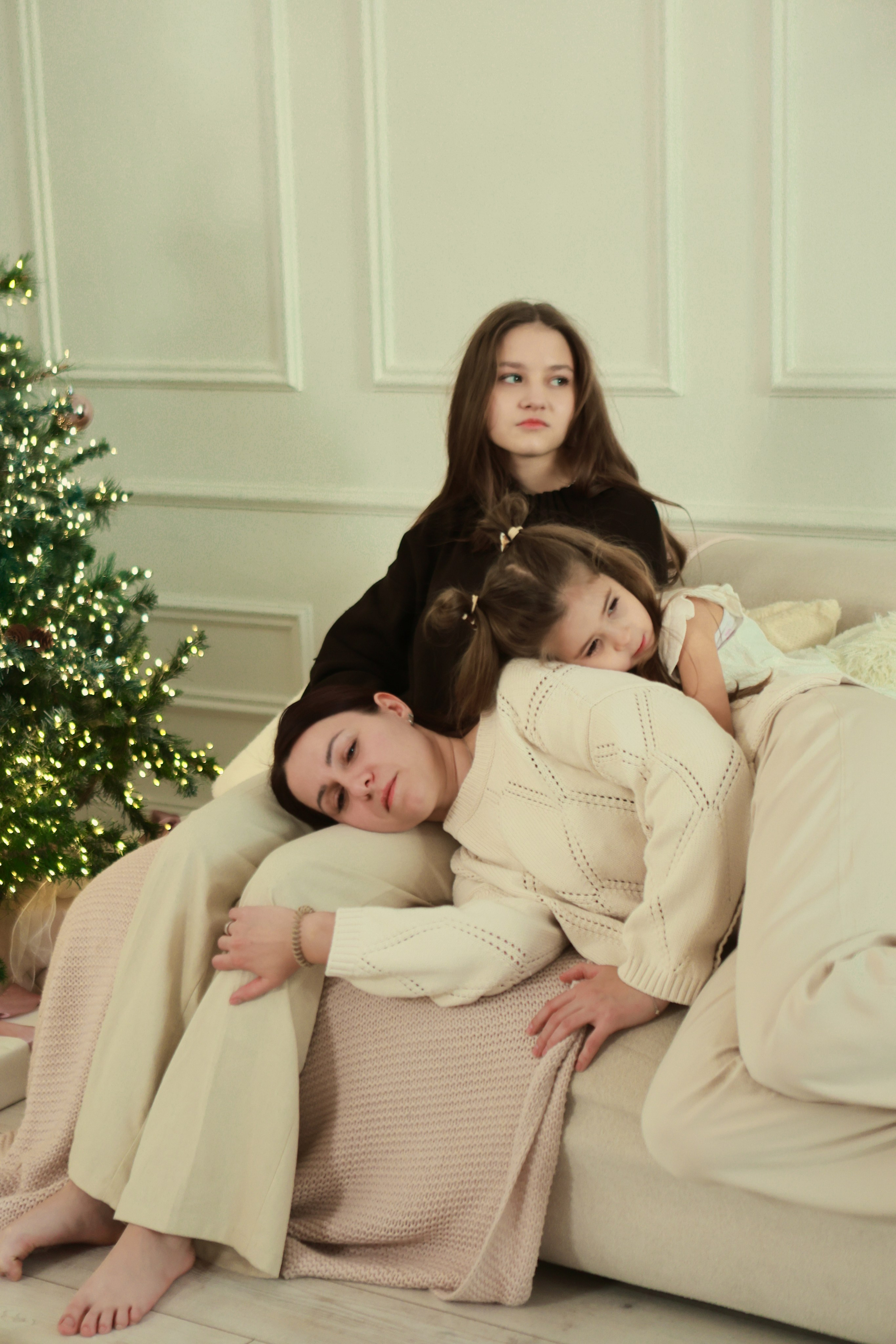 Наталья и дочери. Портретный и семейный фотограф в Москве — Ирина Аксенова