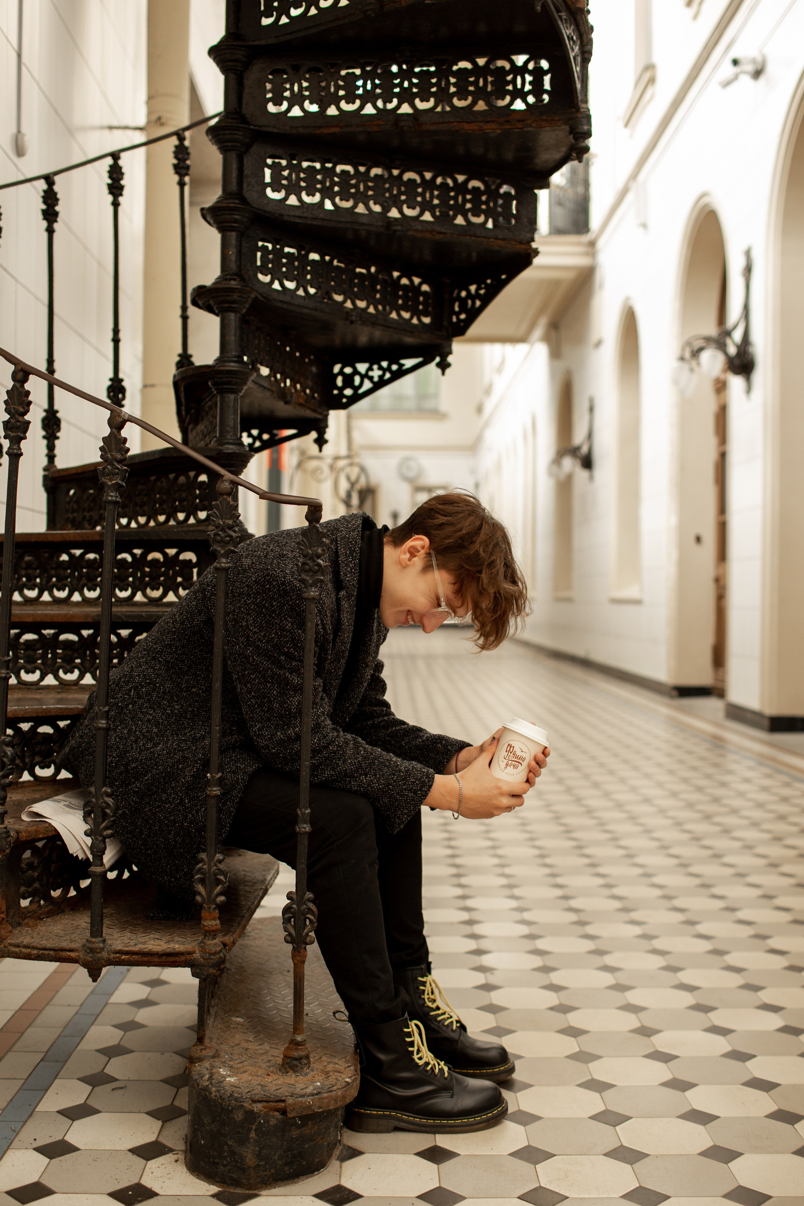 Рекламная съёмка для корнера «Федина дача». Вокзал. Свадебный фотограф Кирилл Белый