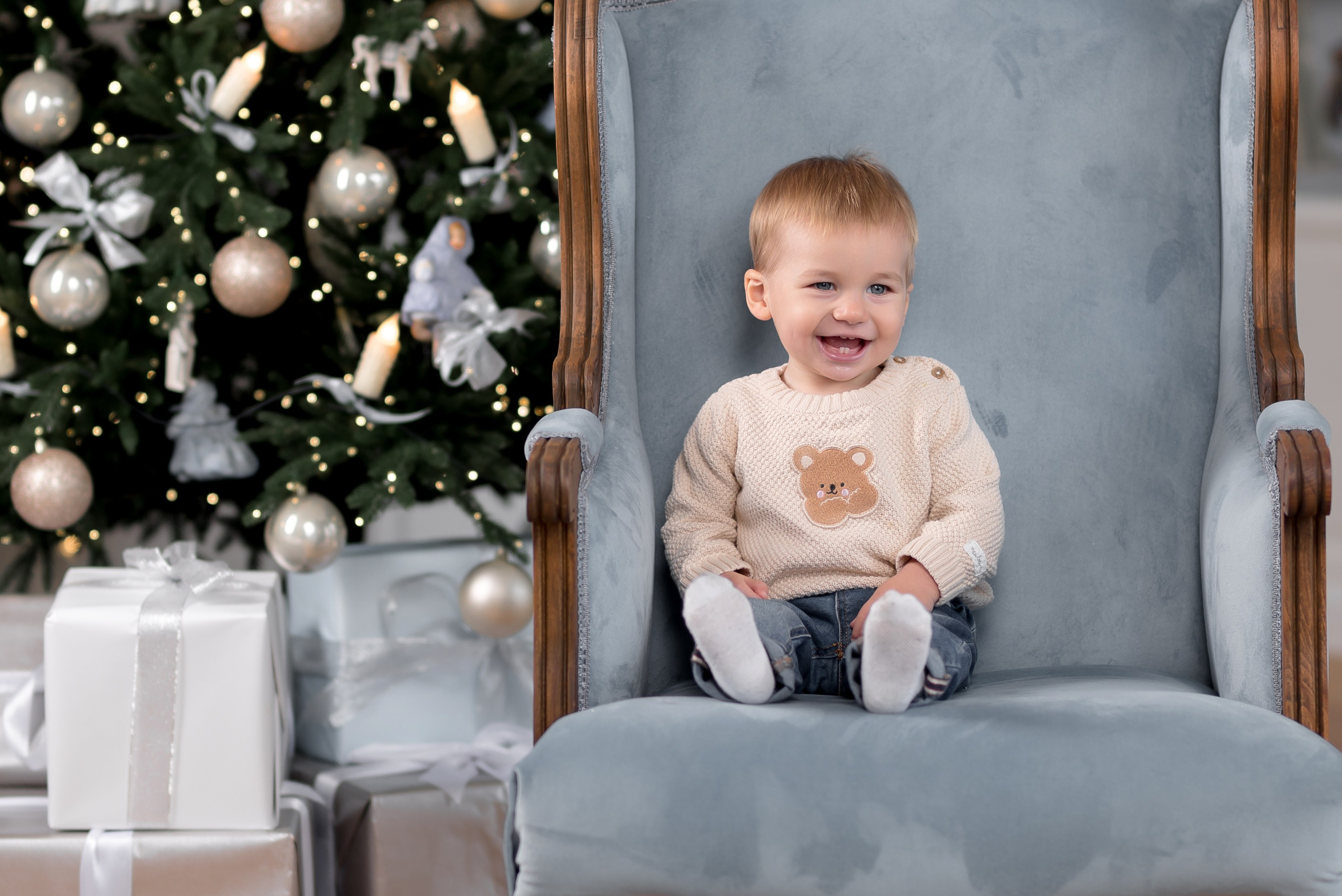 Новогодняя фотосессия Юлия и Саша. Портретный фотограф в г. Москва Солнцево Яковлева Анастасия