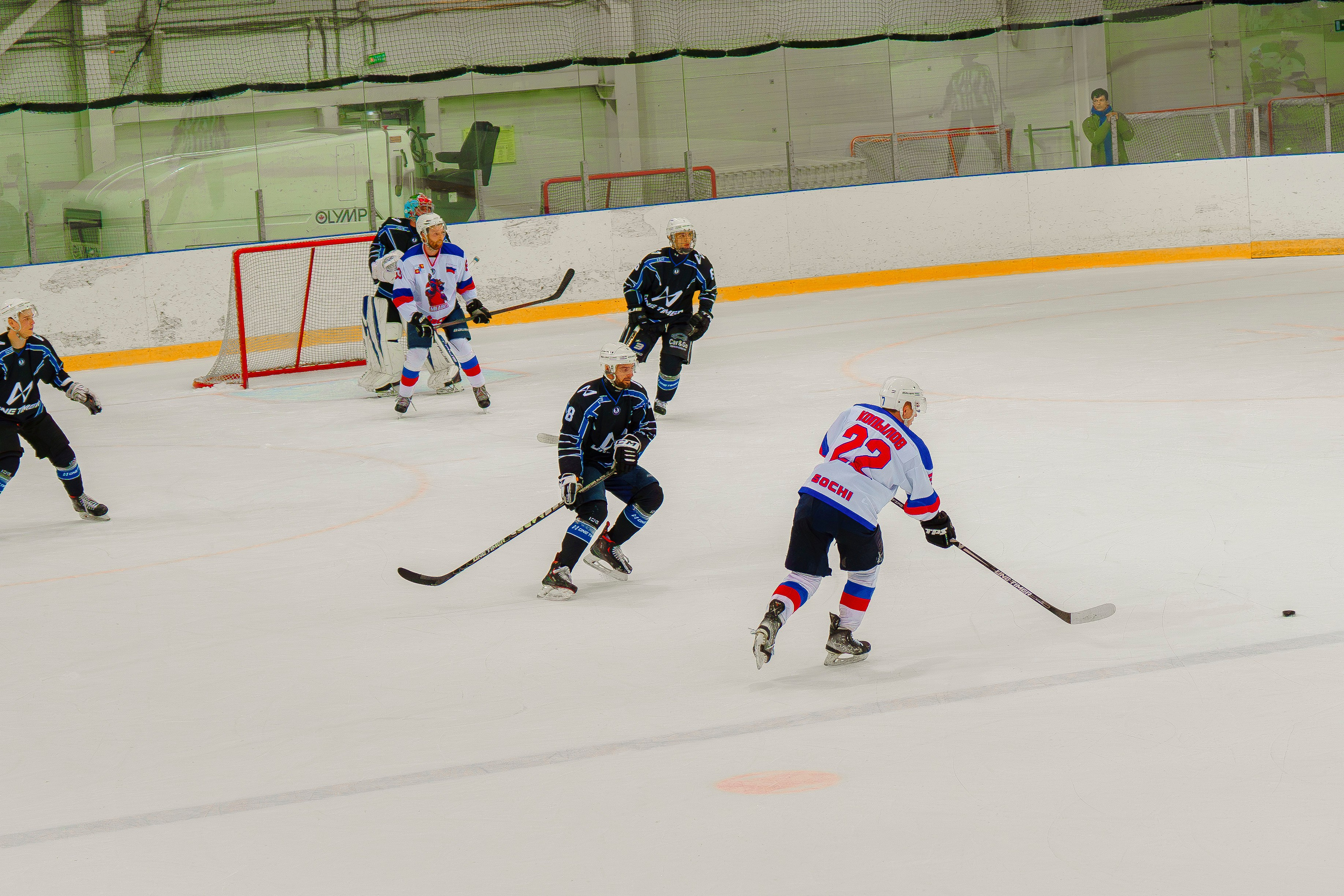 Видеосъемка соревнований по хоккею 