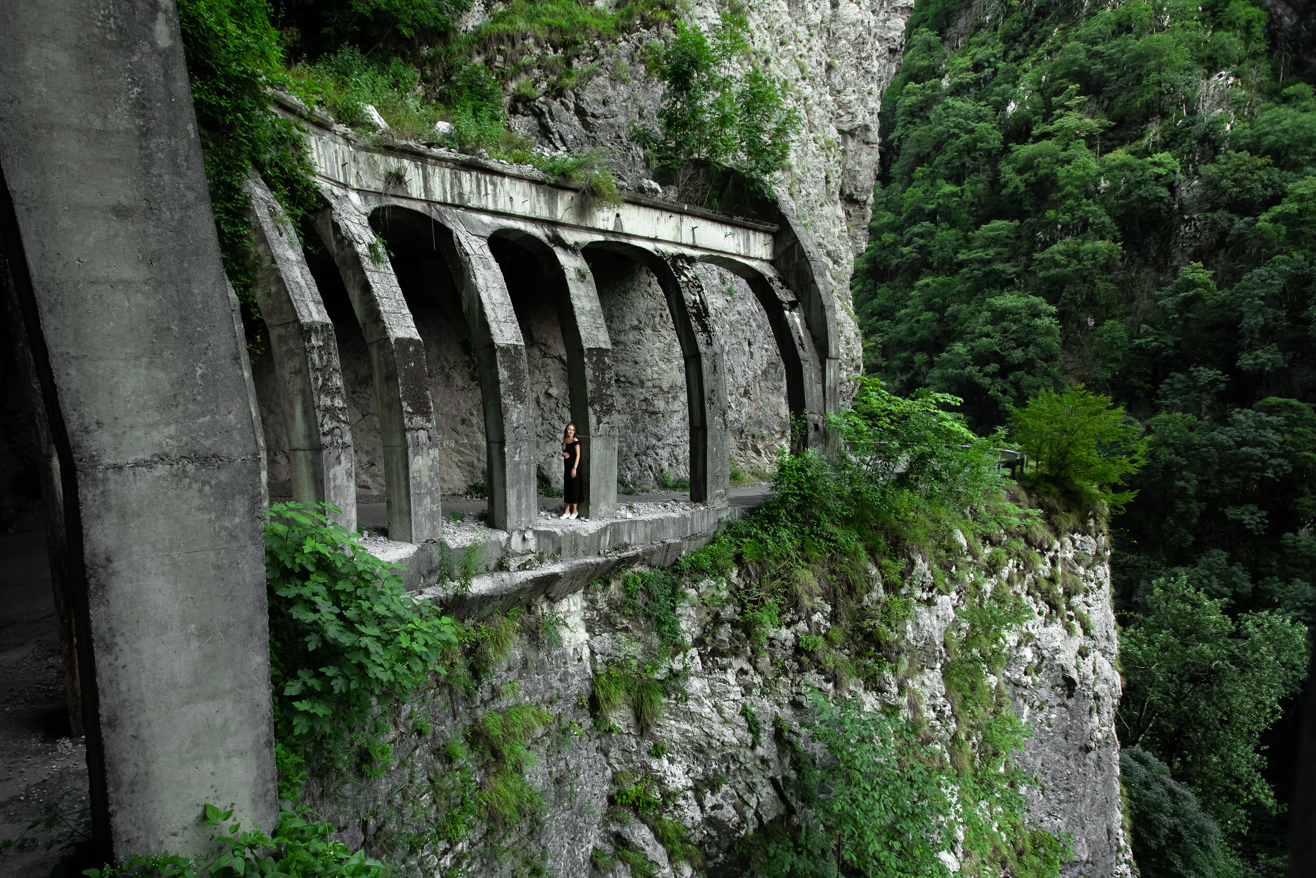 Краснополянское шоссе. Фотосъёмка Сочи, Адлер, Красная Поляна
