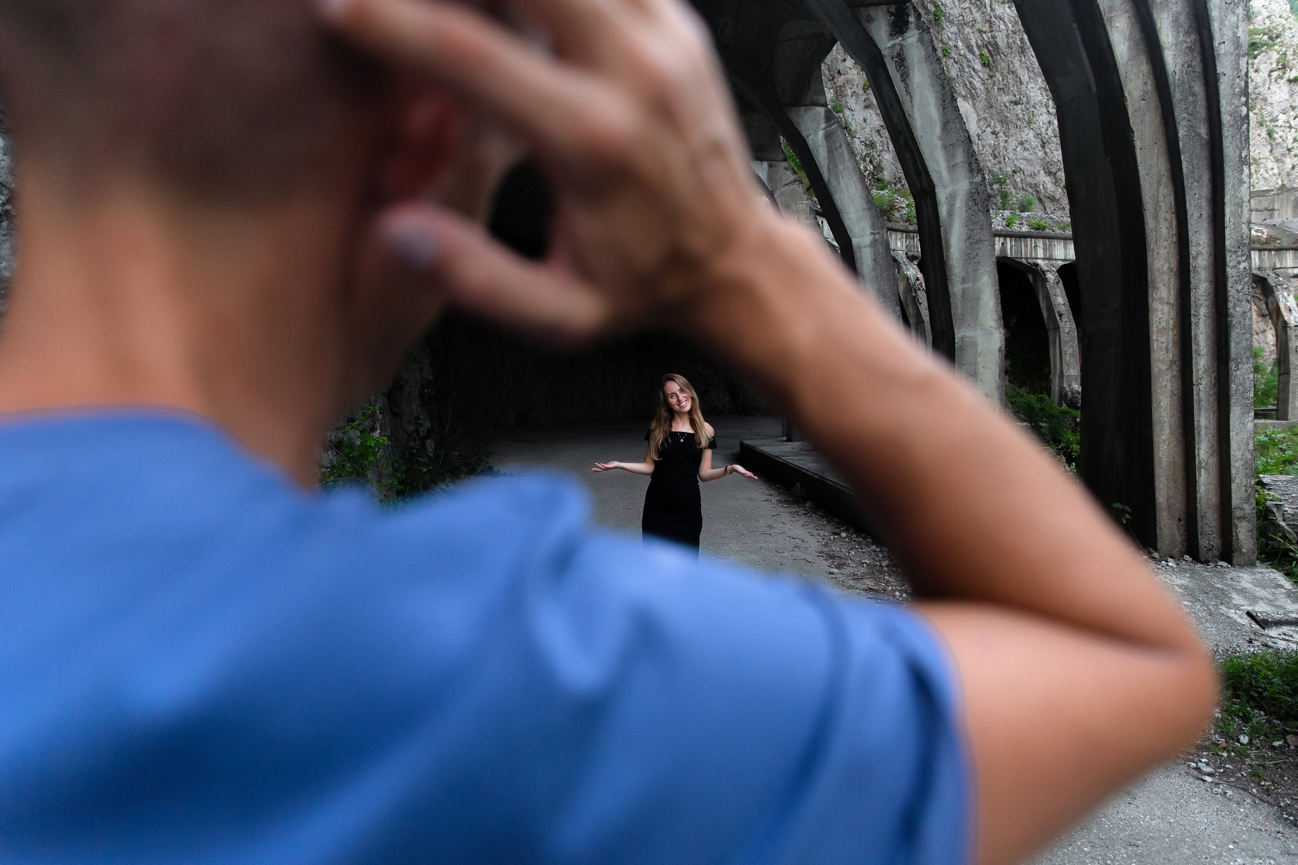 Краснополянское шоссе. Фотосъёмка Сочи, Адлер, Красная Поляна