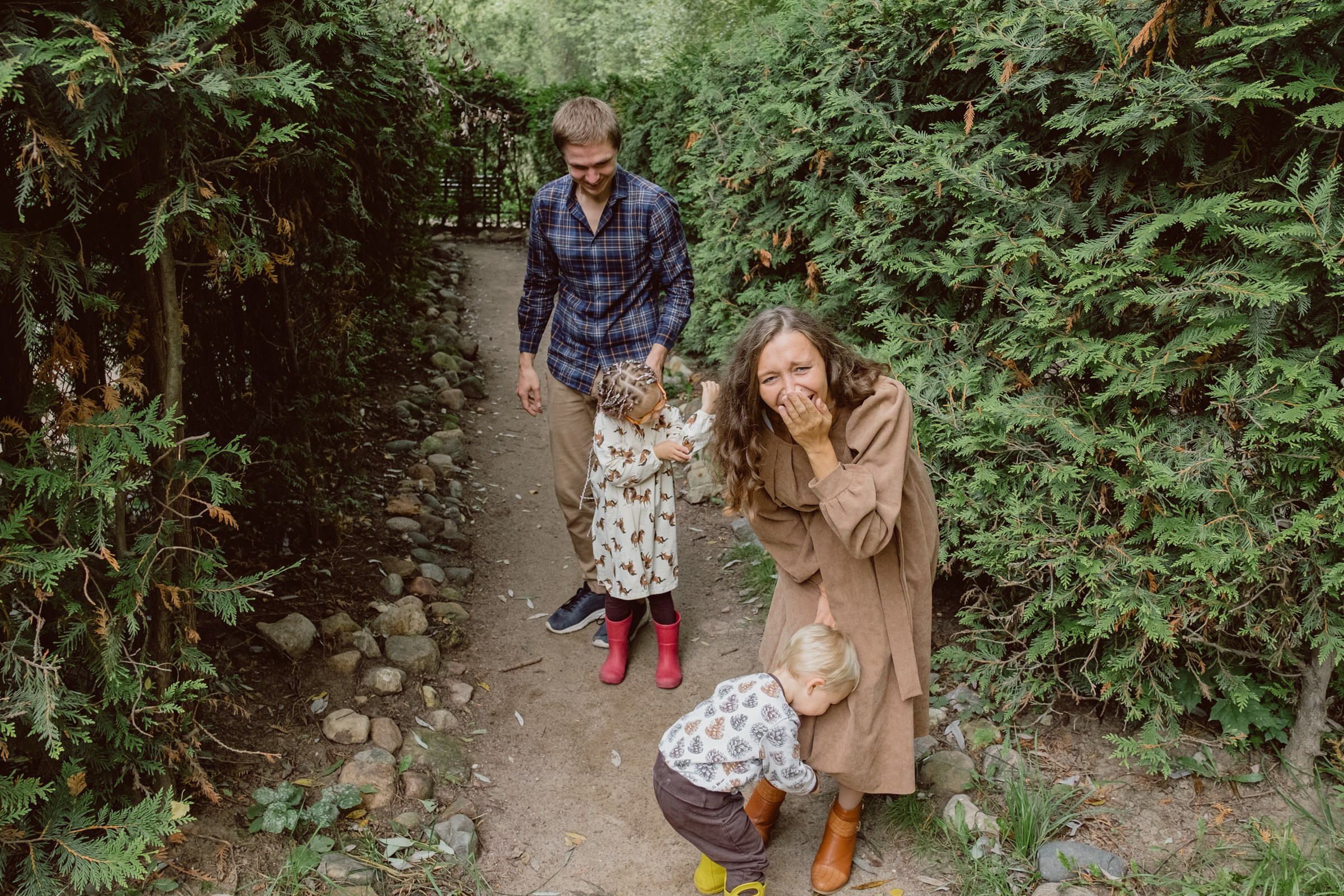 В парке. Свадебные и семейные фотографы в Москве Максим и Оксана Первомай