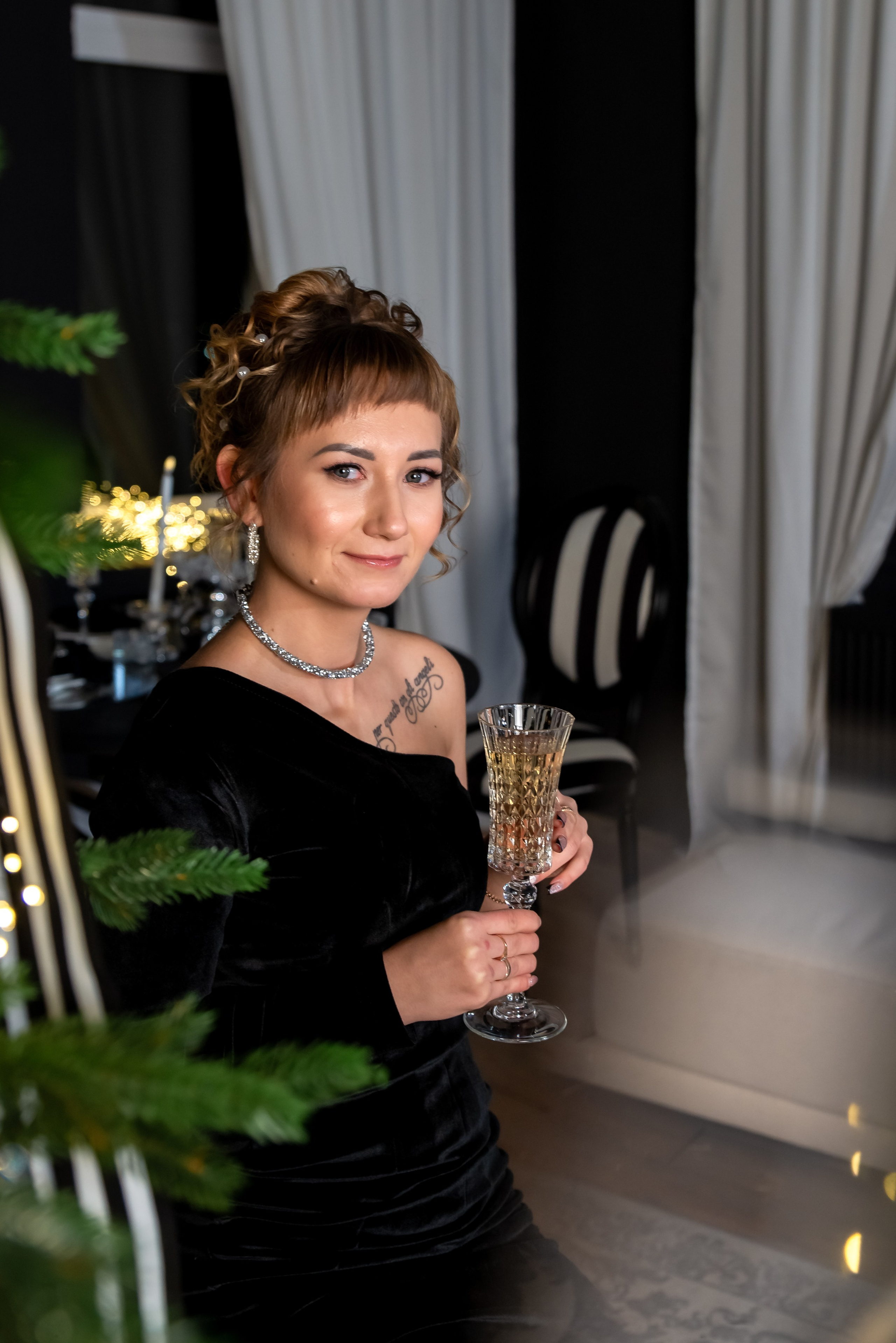 Новогодняя студийная. Фотограф Крещение Венчание Москва