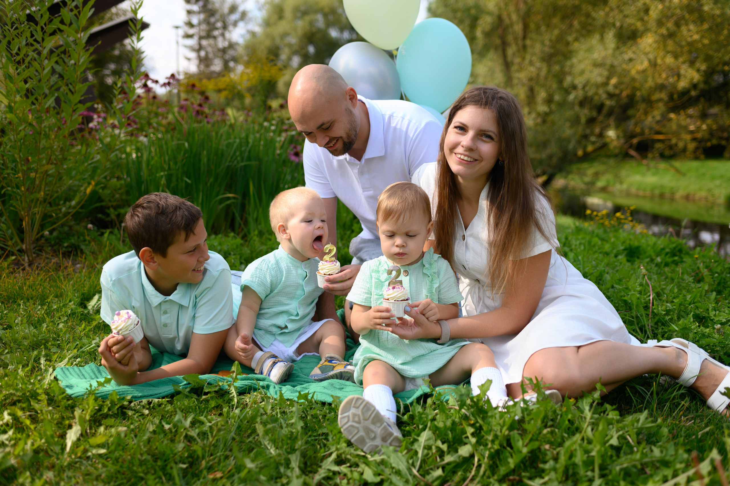 Семейная фотопрогулка. Семейный, детский фотограф в Москве Дегтярева Анастасия