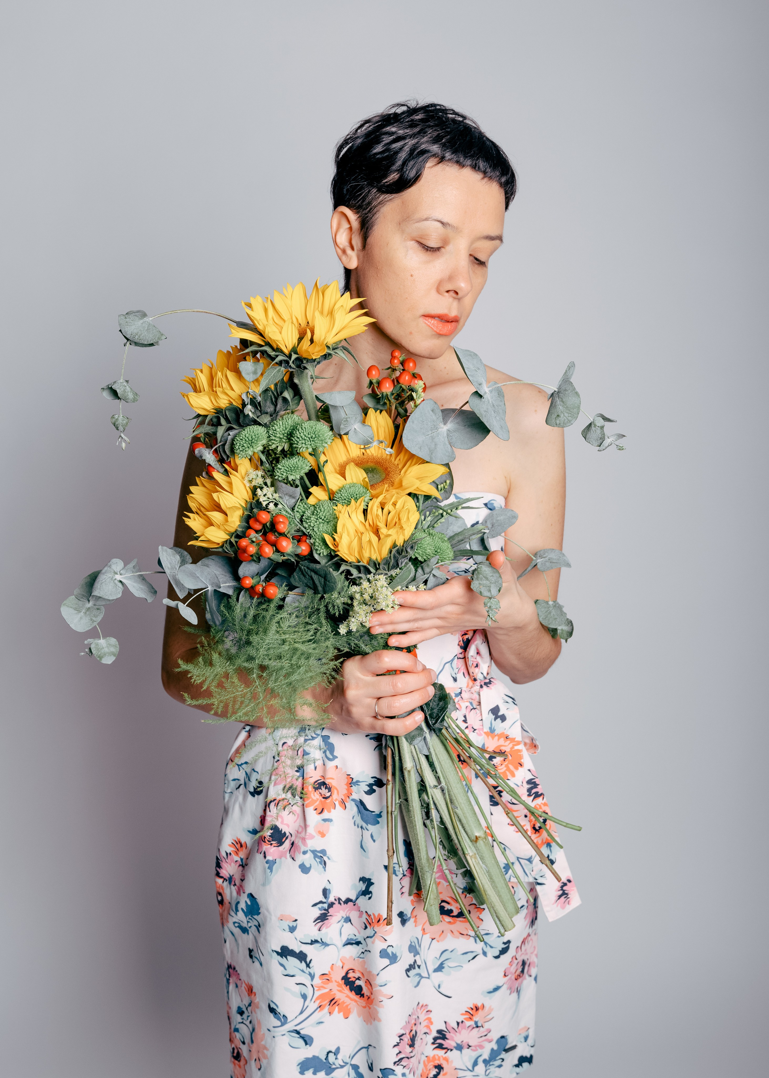 Danijela. Flowers. Art-photographer Ira Wind