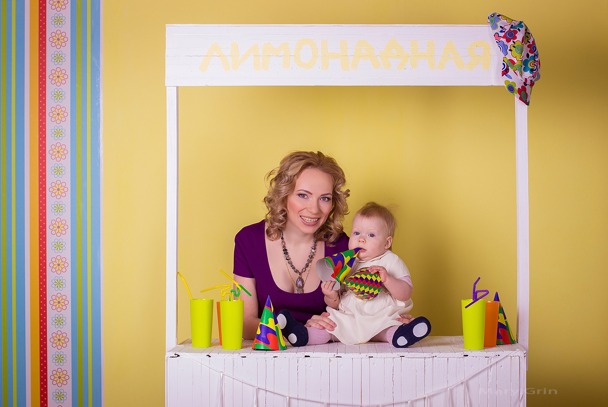 Студийная съёмка Анны и Василисы. Детский и семейный фотограф, фотограф мероприятий Нижний Новгород