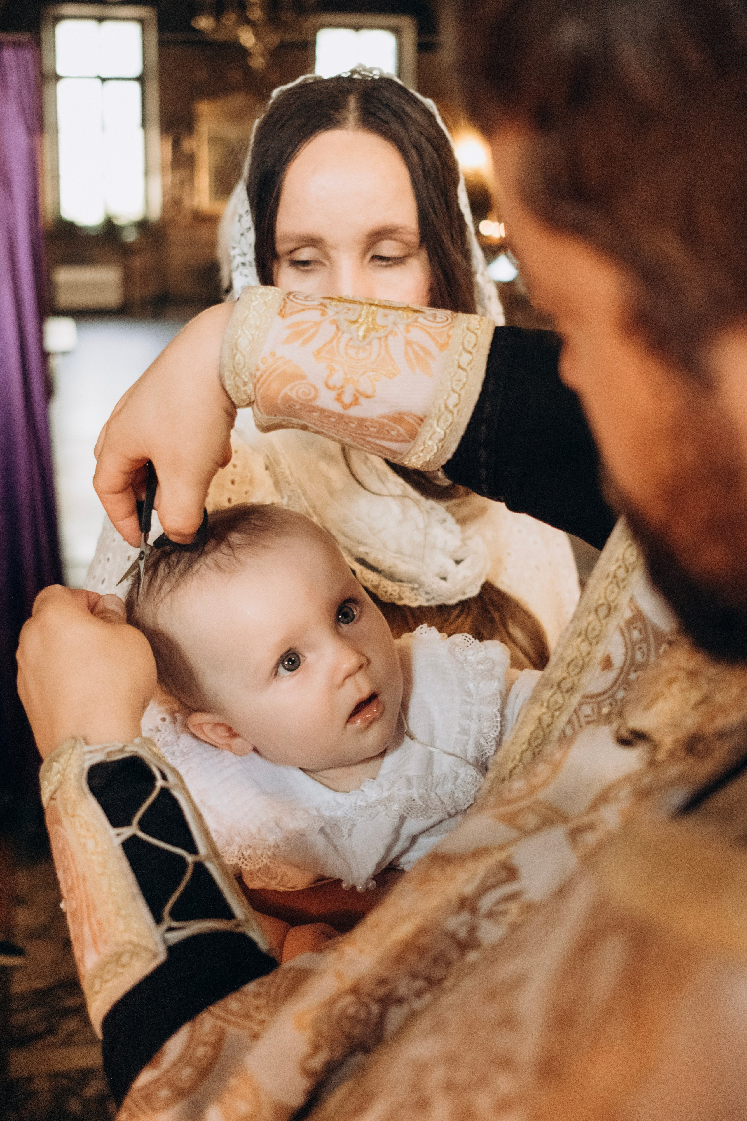 Крещение Александры. Главная