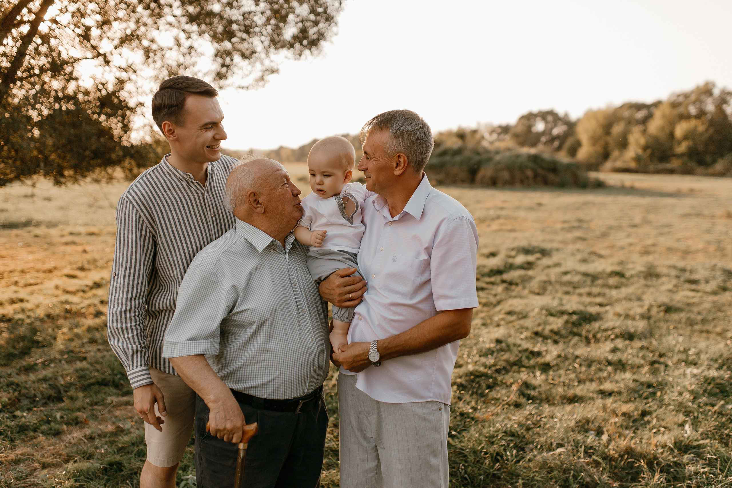 4 поколения. Семейный фотограф Губкин/Старый Оскол