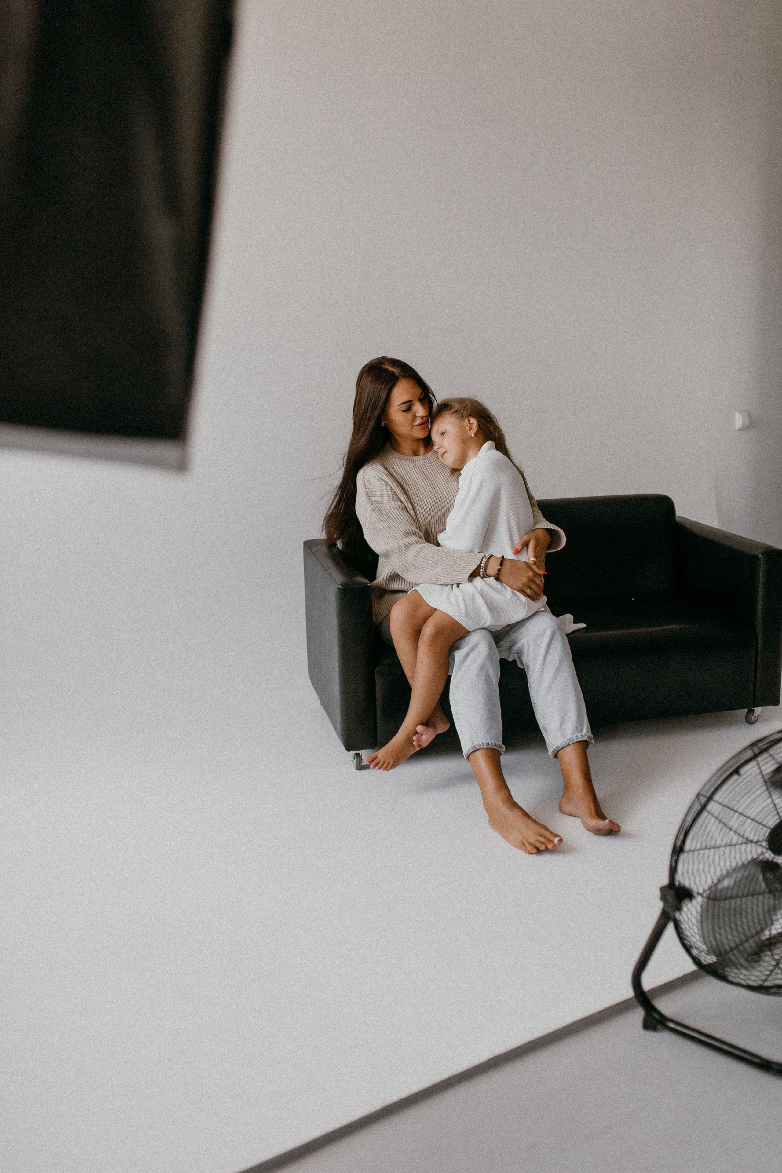 Есения и мама. Семейный фотограф Губкин/Старый Оскол