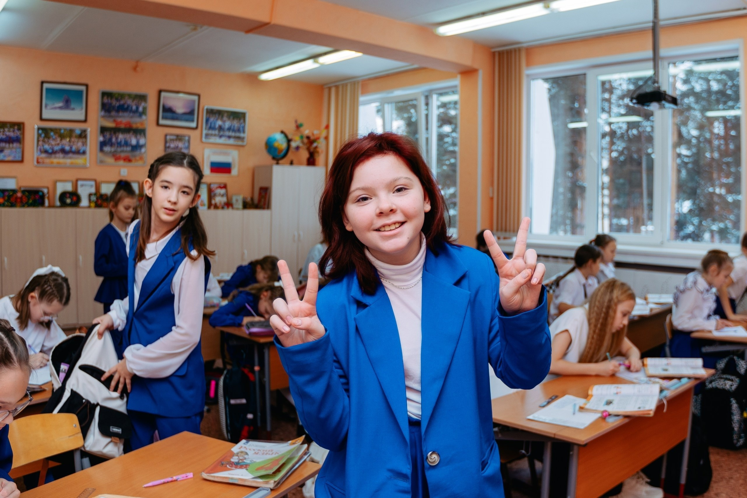 Младшая школа (съемки в рамках выпускных альбомов). Фотограф Екатерина Головатюк, Железногорск Красноярского края