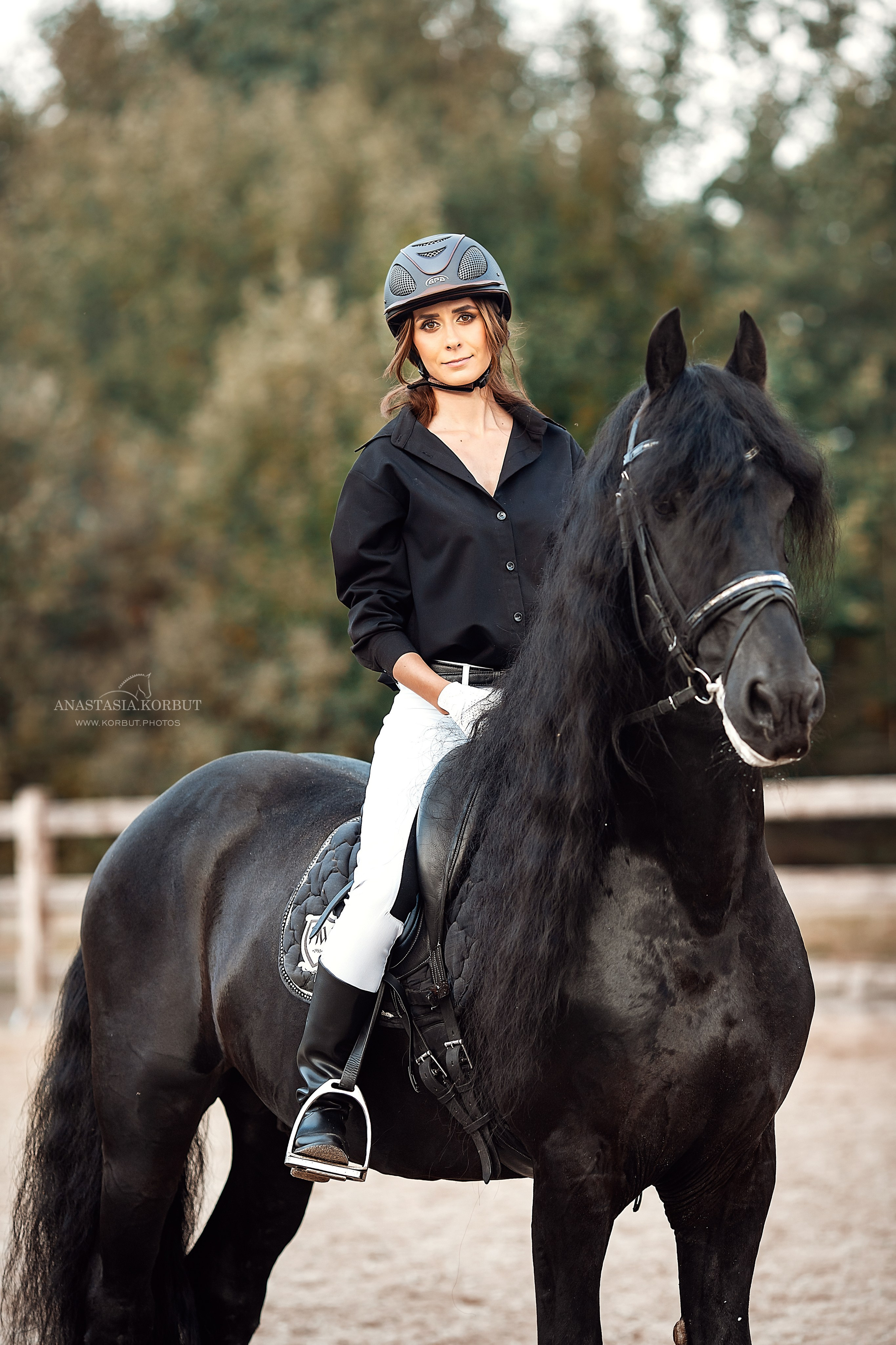 Портрет в конном стиле / Sport-look. Арт фотограф в Минске Анастасия Корбут
